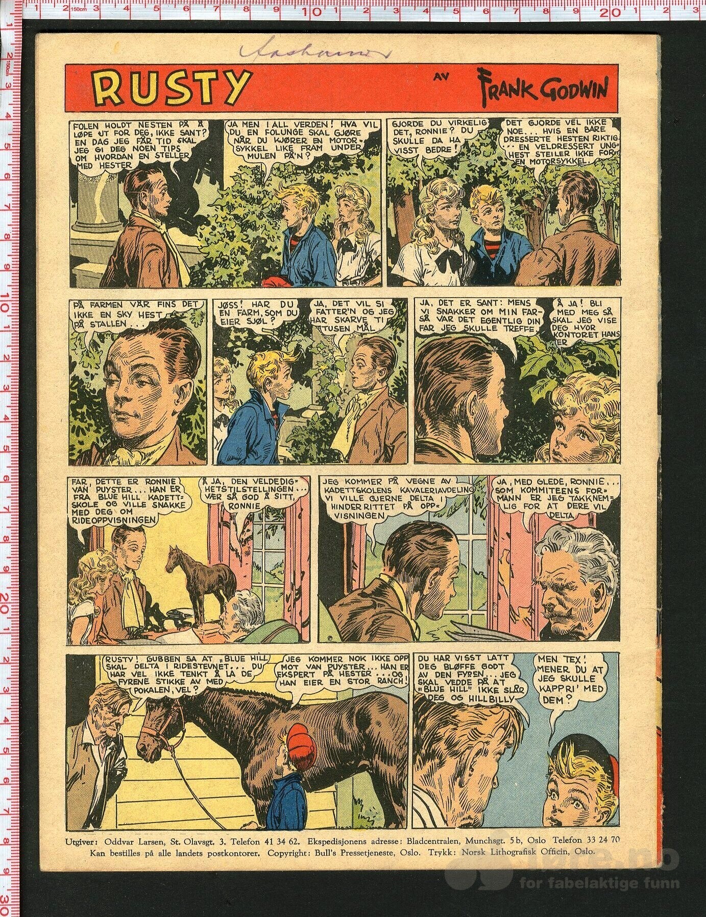 Spøk og spenning Nr. 10 - 1951, bilde 2