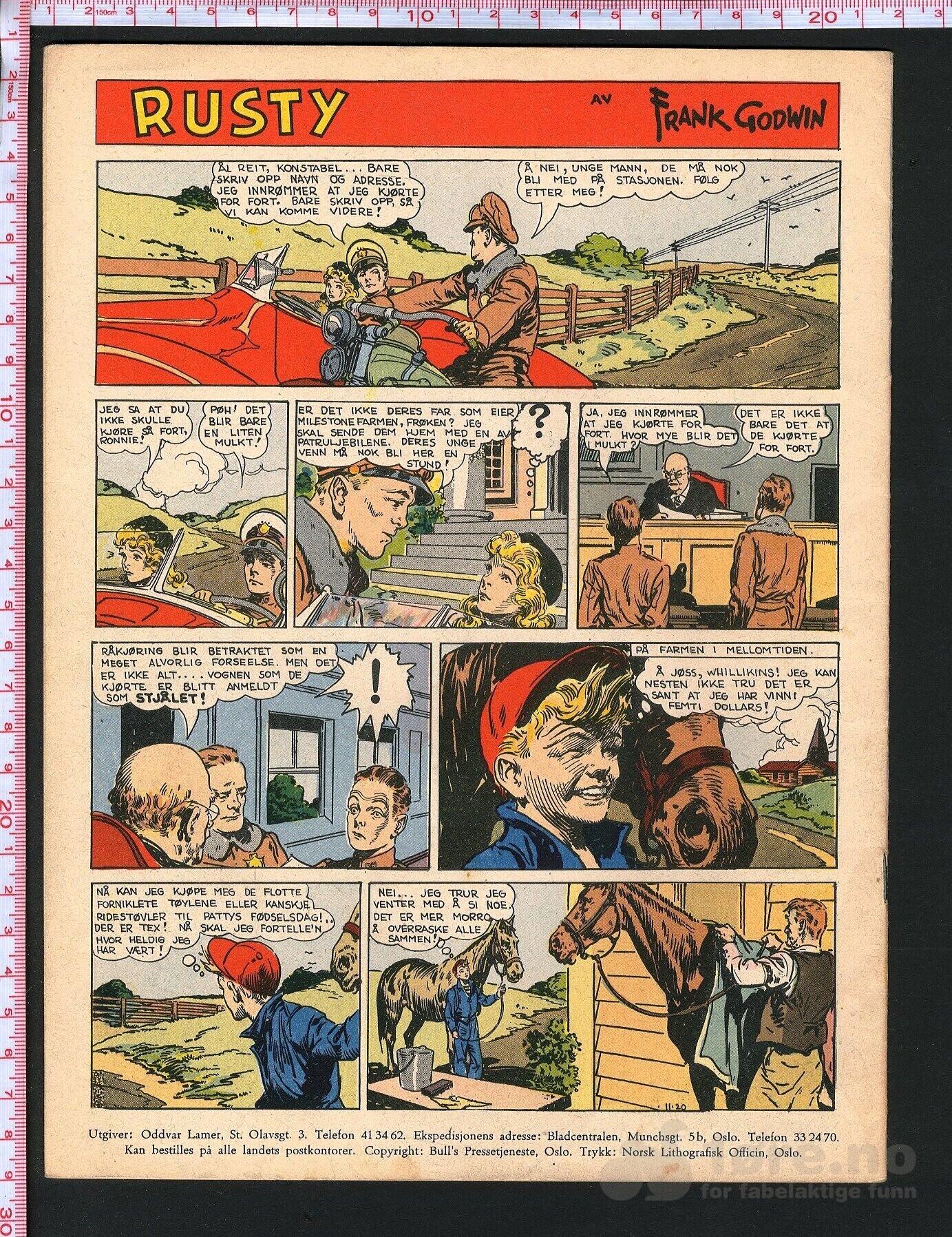 Spøk og spenning Nr. 2 - 1952, bilde 2