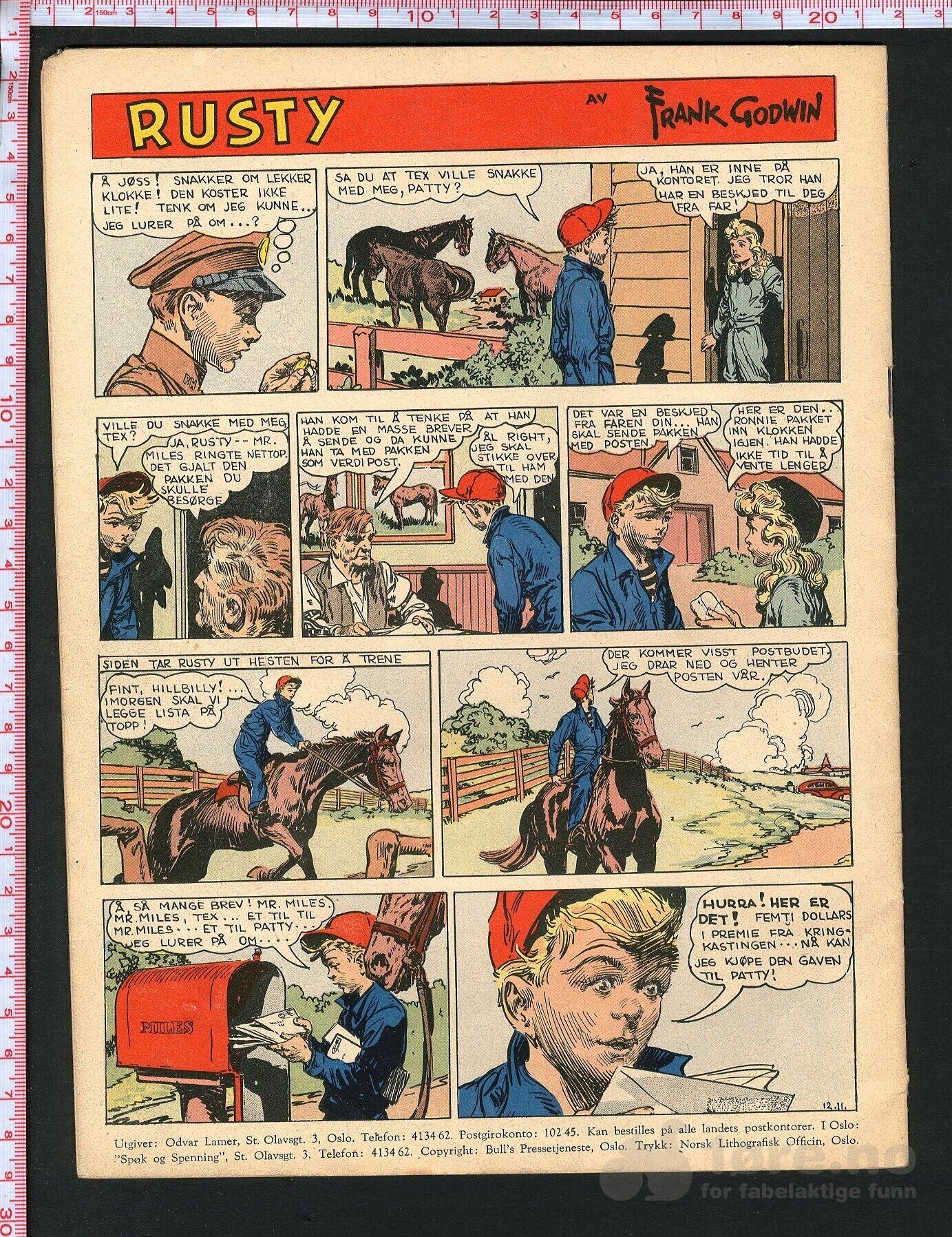 Spøk og spenning Nr. 5 - 1952, bilde 2