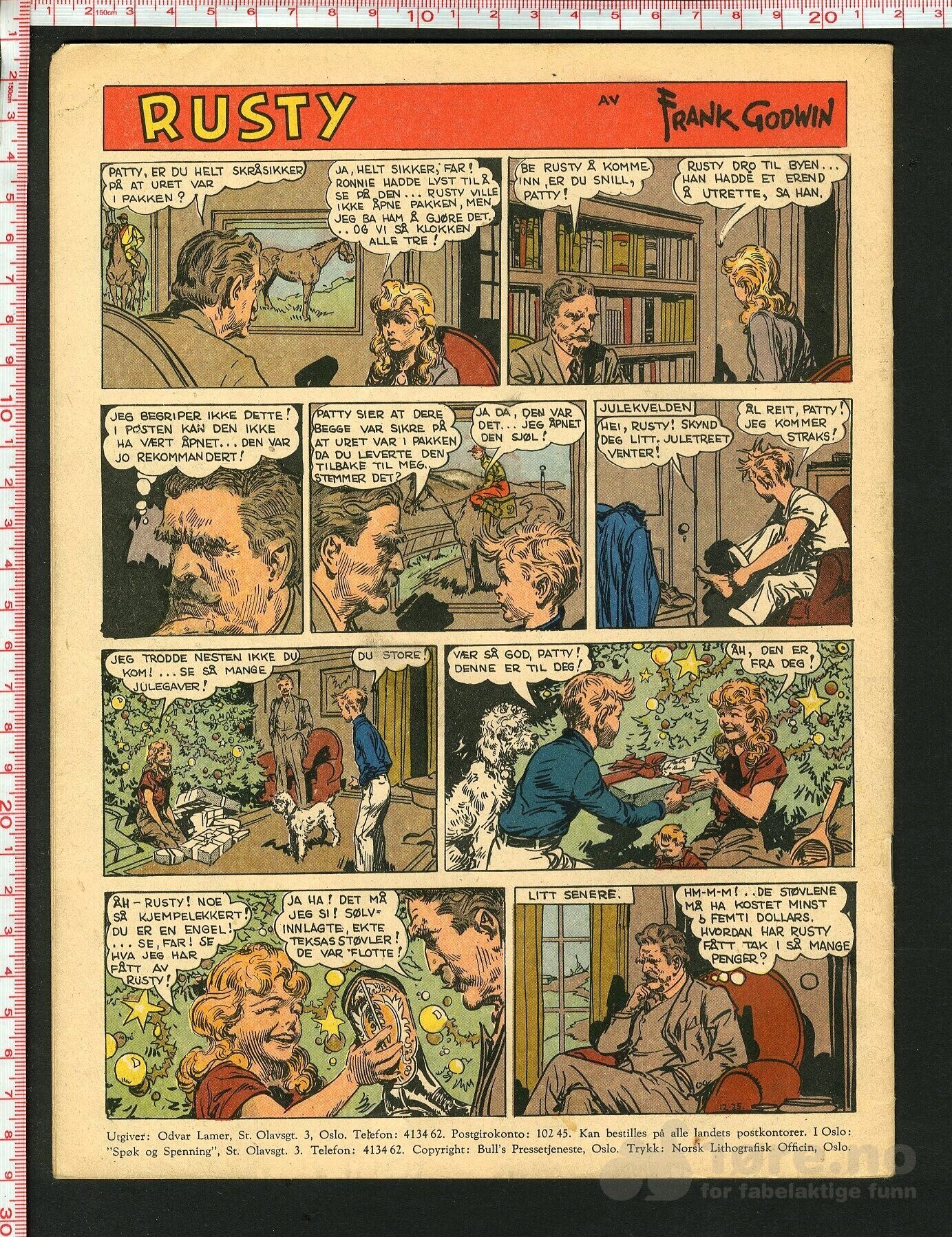 Spøk og spenning Nr. 7 - 1952, bilde 2