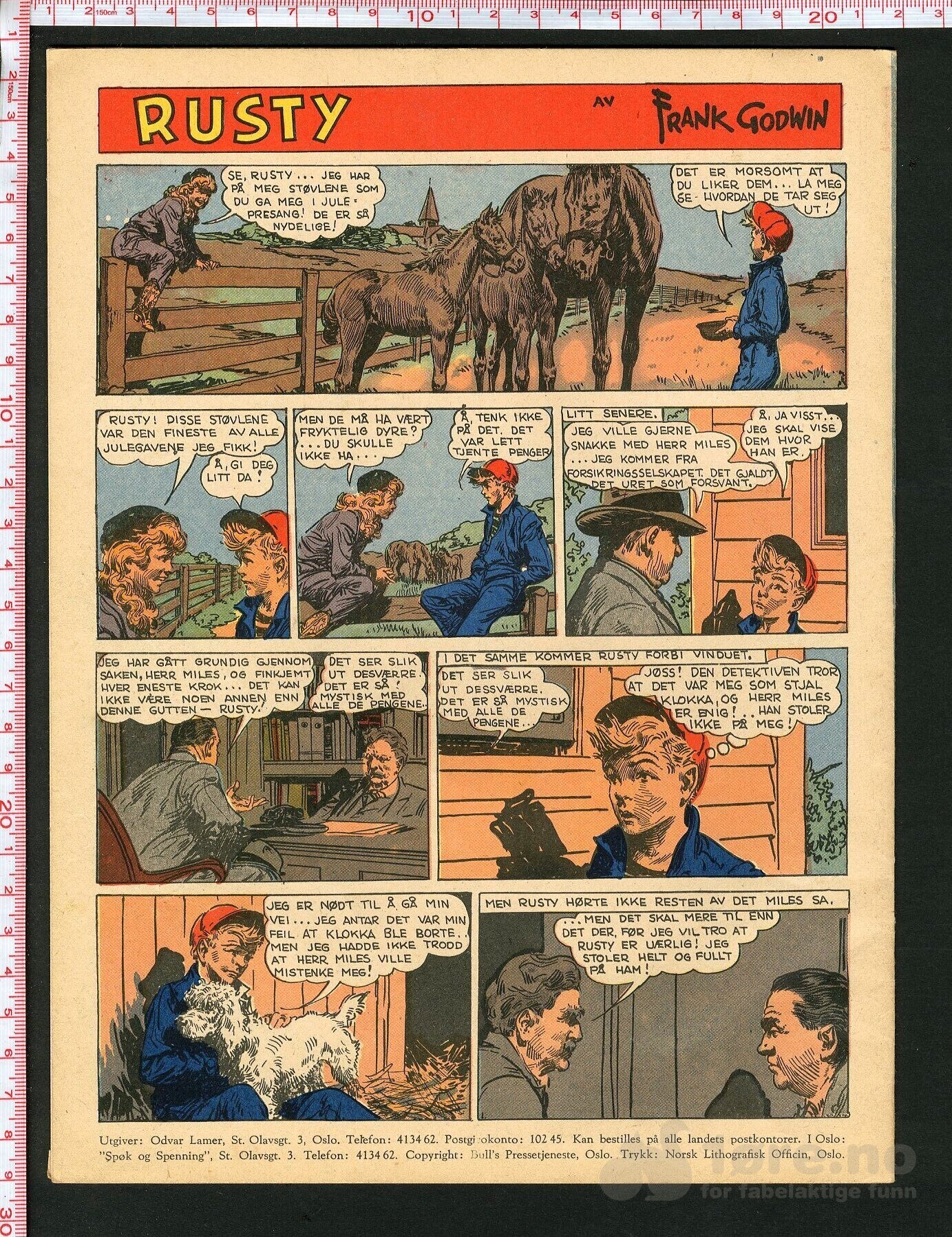 Spøk og spenning Nr. 8 - 1952, bilde 2