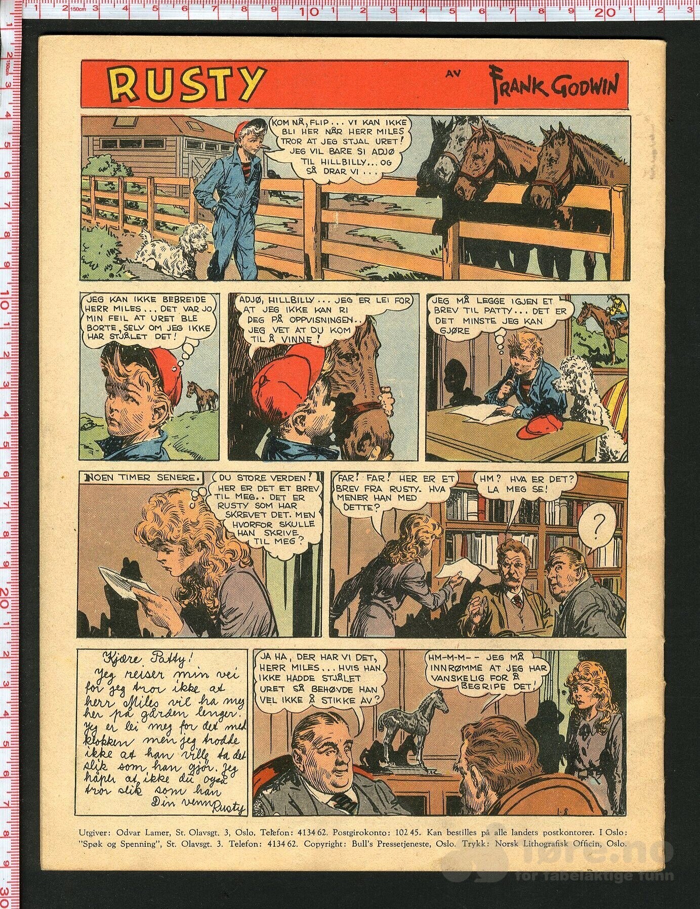 Spøk og spenning Nr. 9 - 1952, bilde 2