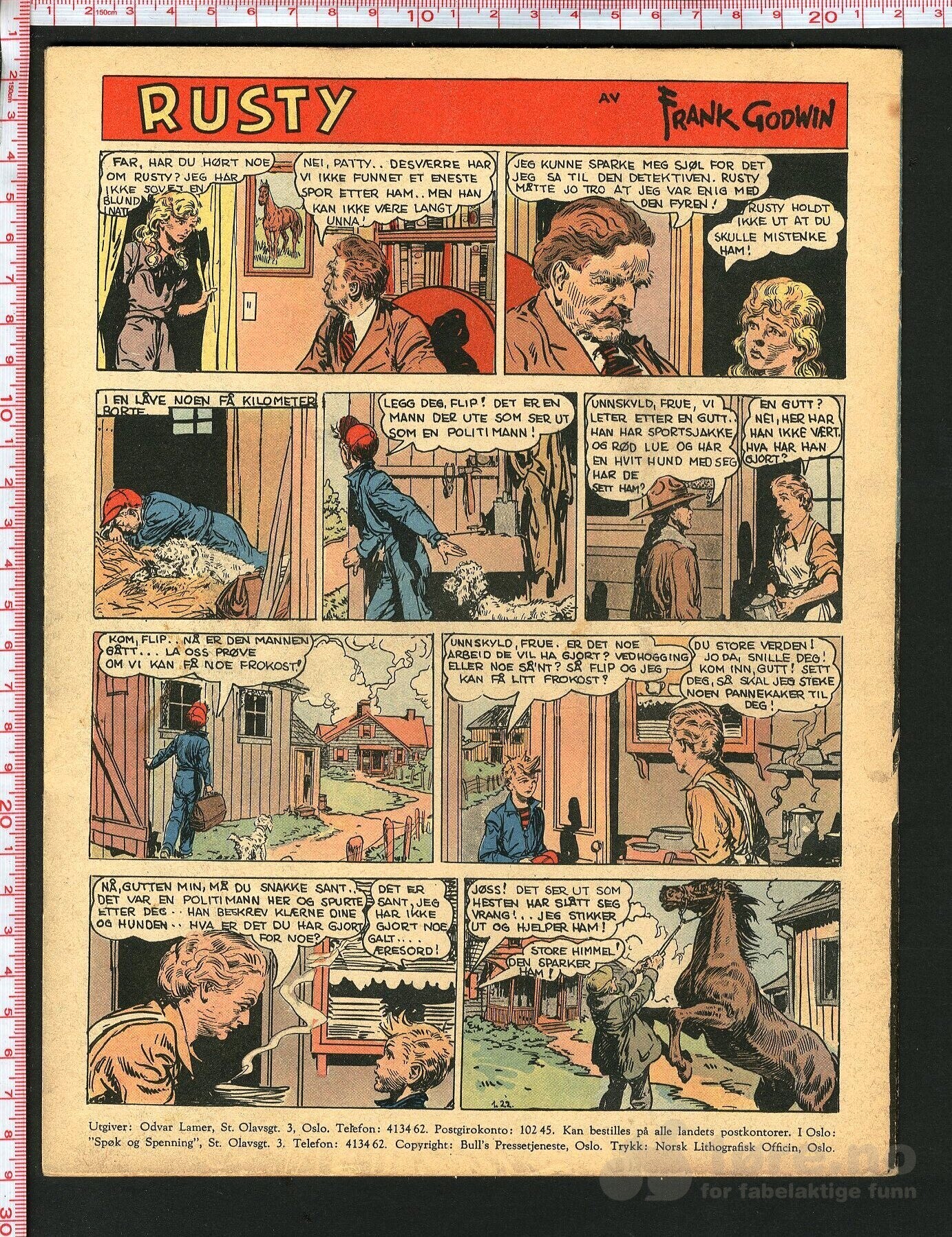 Spøk og spenning Nr. 11 - 1952, bilde 2