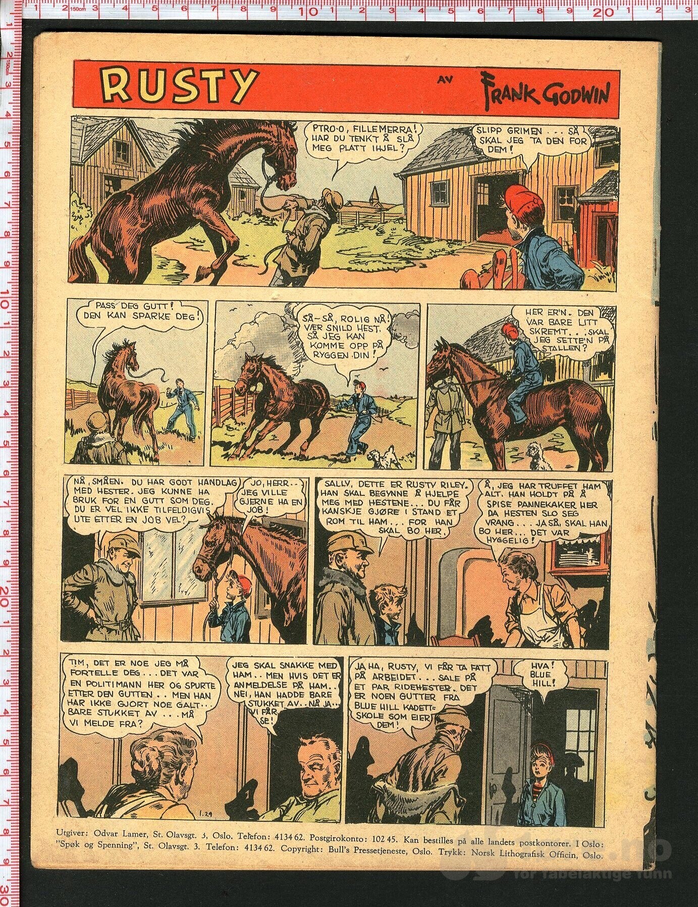 Spøk og spenning Nr. 12 - 1952, bilde 2