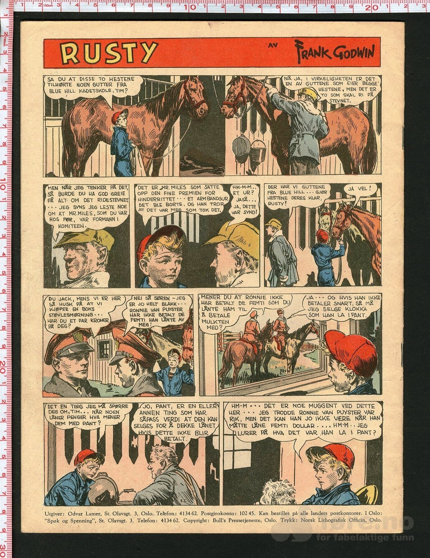 Spøk og spenning Nr. 13 - 1952, bilde 2