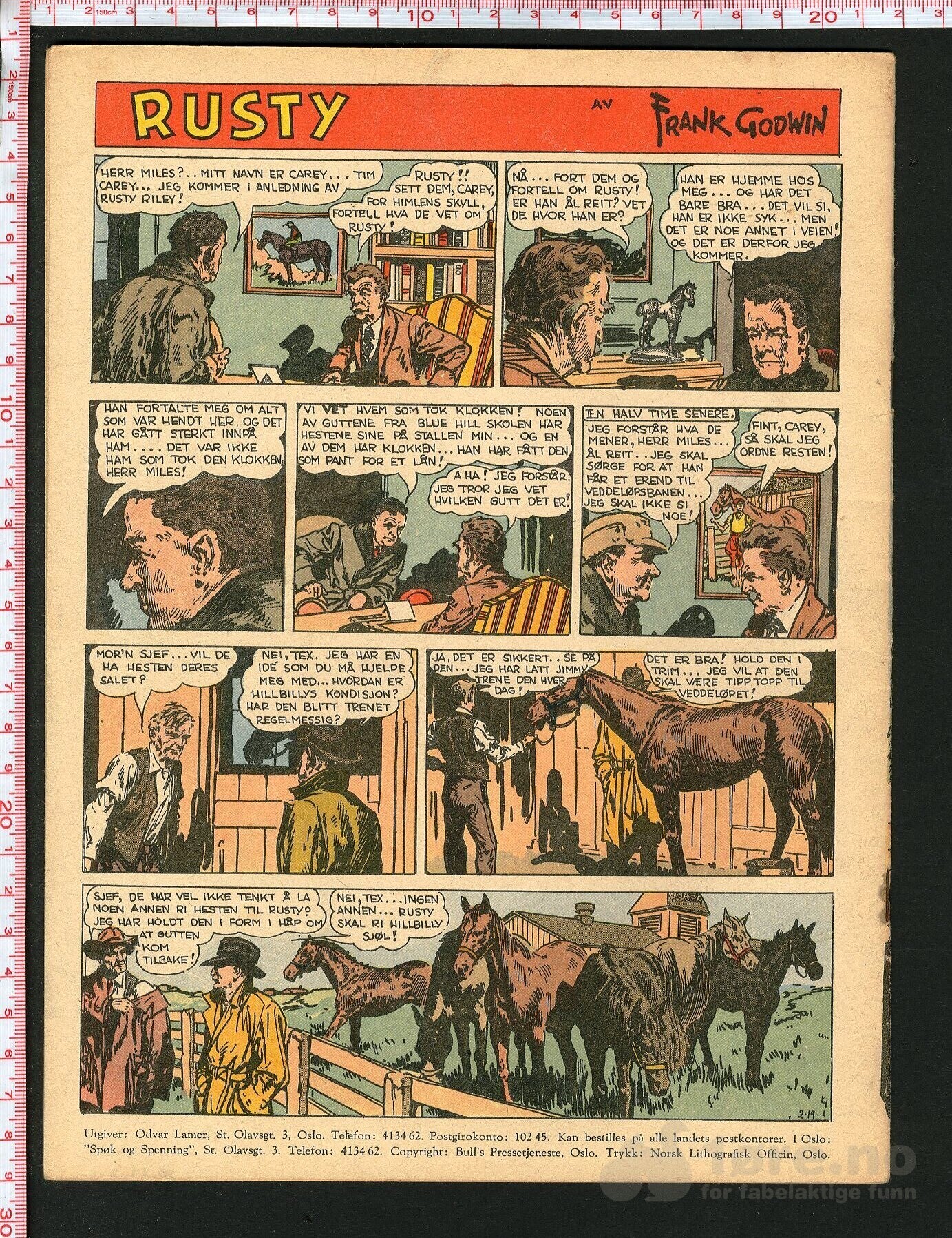 Spøk og spenning Nr. 15 - 1952, bilde 2