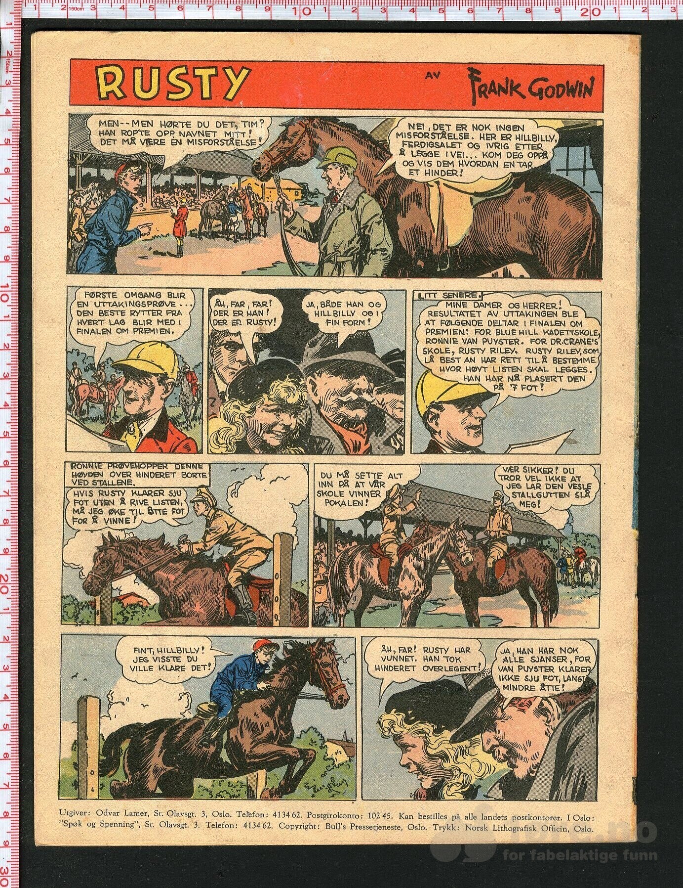 Spøk og spenning Nr. 17 - 1952, bilde 2