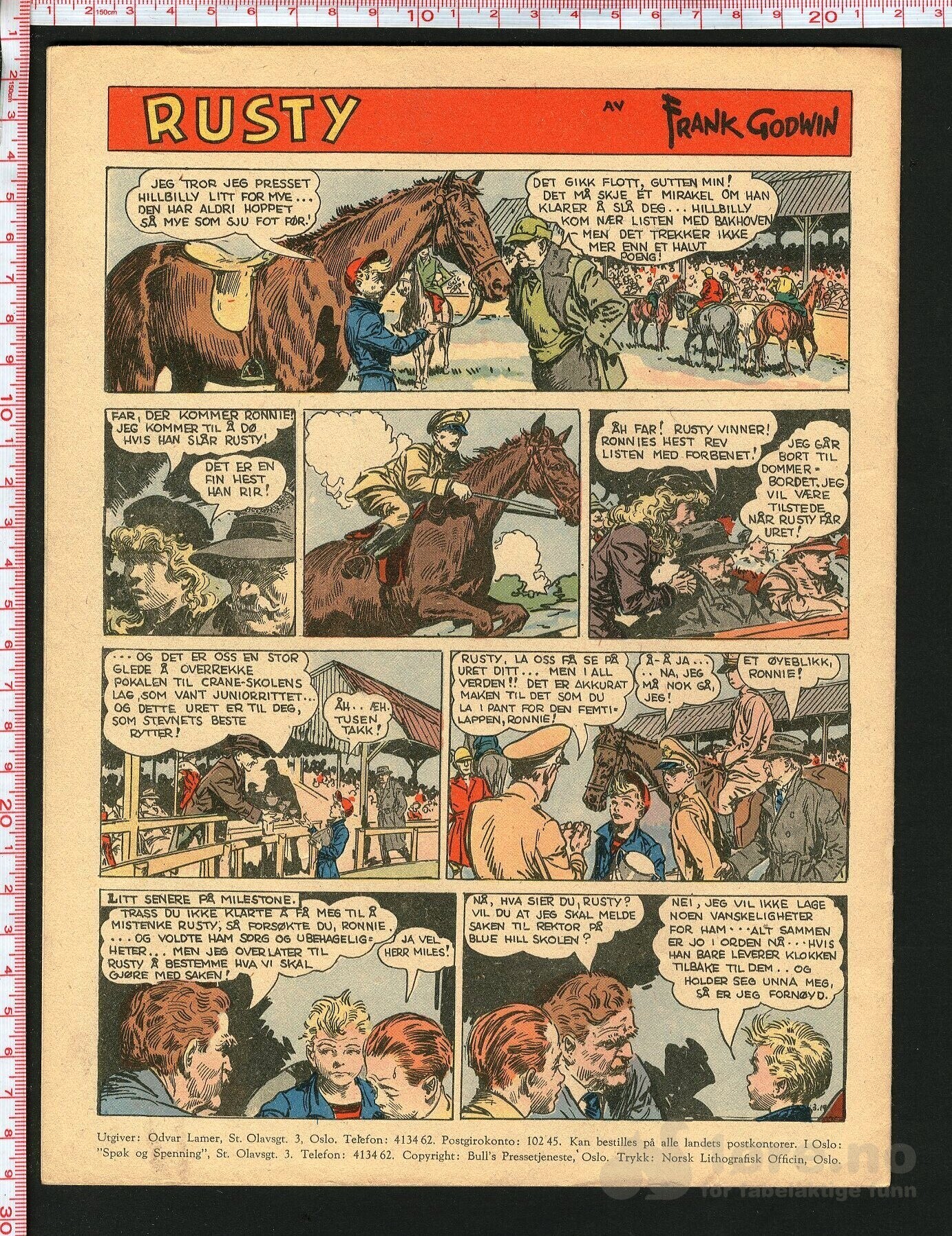 Spøk og spenning Nr. 18 - 1952, bilde 2