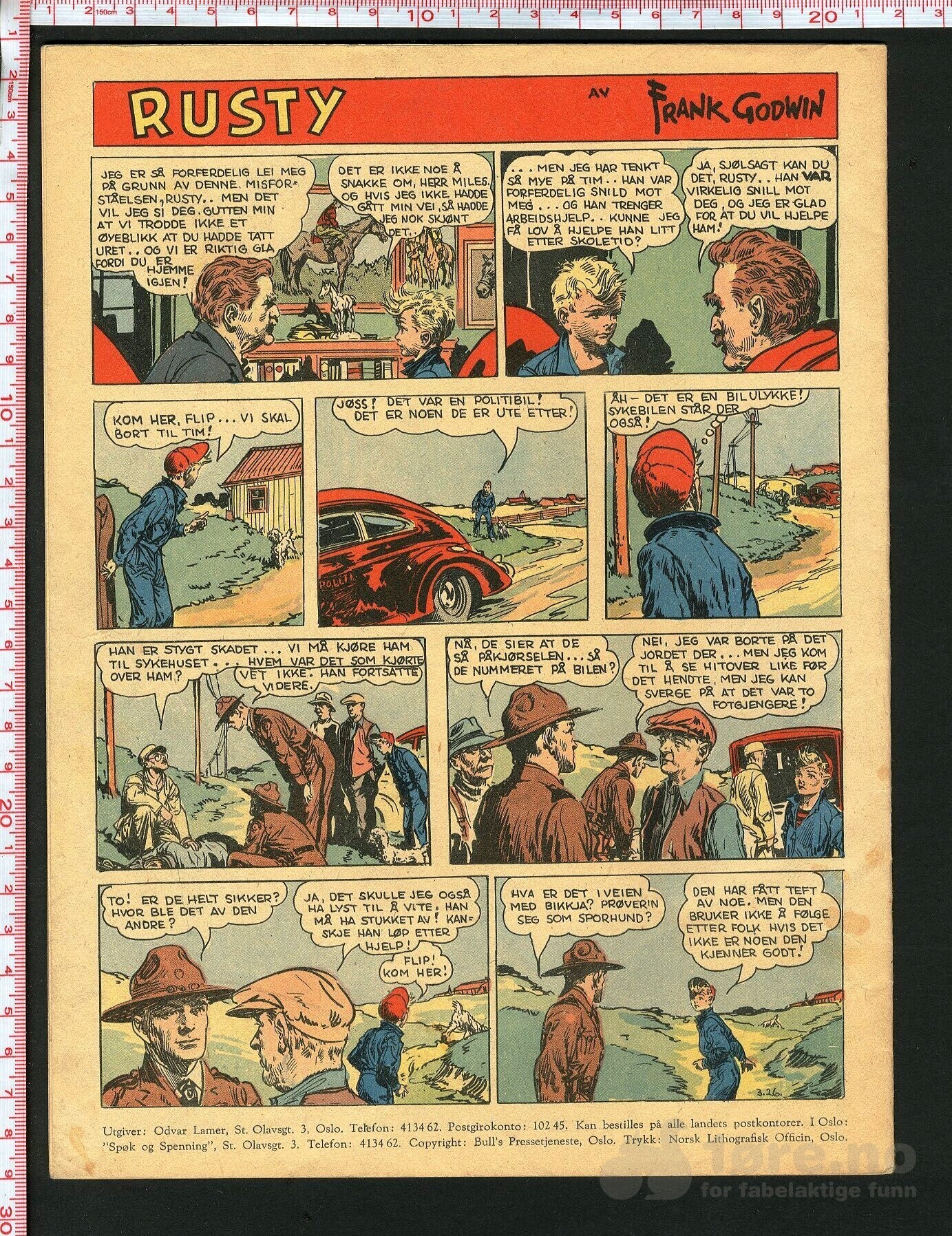 Spøk og spenning Nr. 19 - 1952, bilde 2