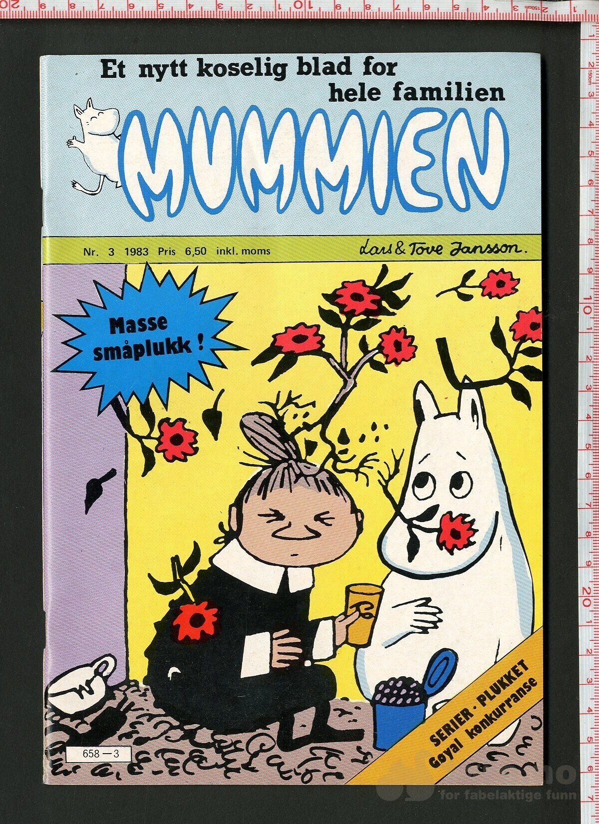 Mummien 1983 nr. 1, 3, 4; 1984: nr. 5,7, 9, 11, bilde 2