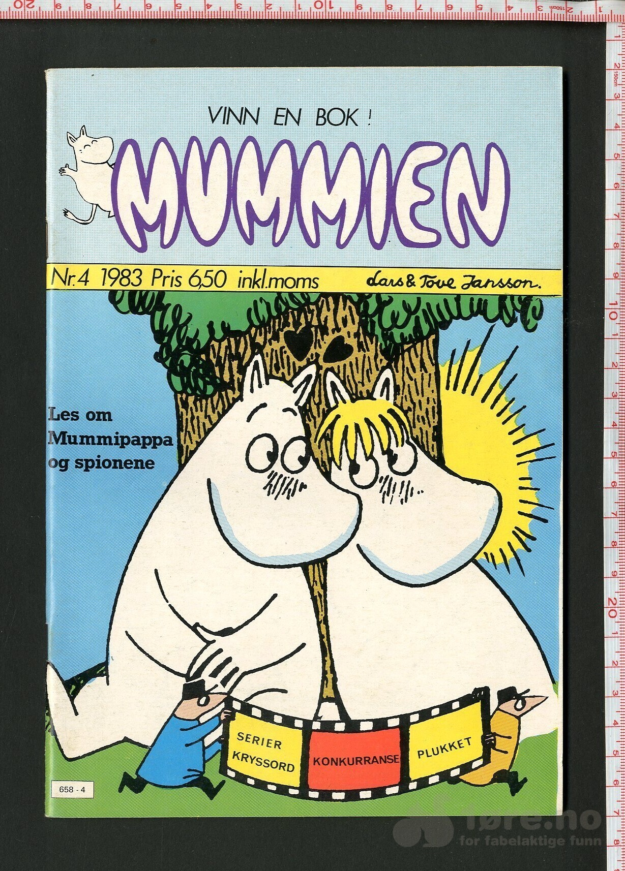 Mummien 1983 nr. 1, 3, 4; 1984: nr. 5,7, 9, 11, bilde 3