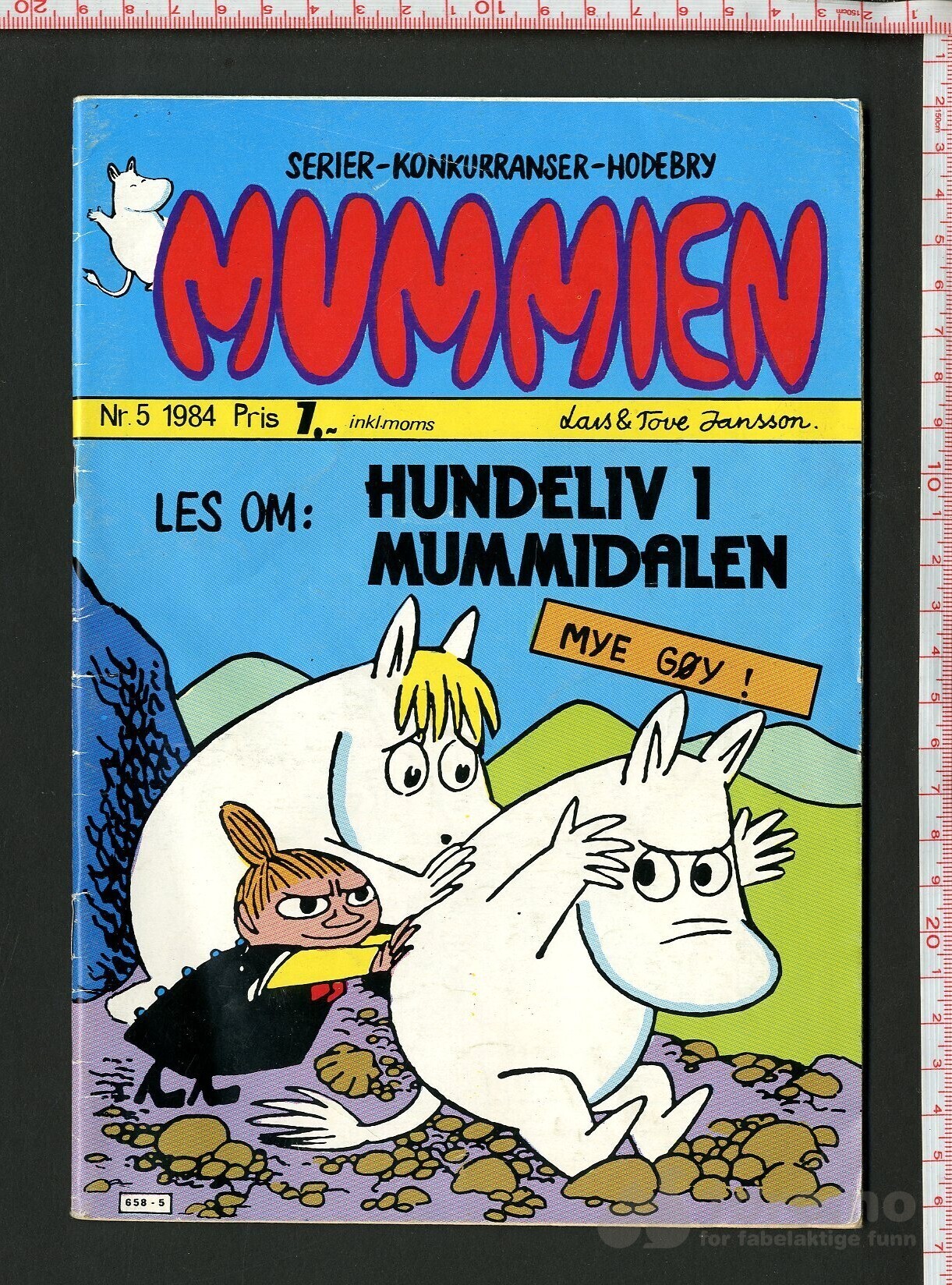 Mummien 1983 nr. 1, 3, 4; 1984: nr. 5,7, 9, 11, bilde 4