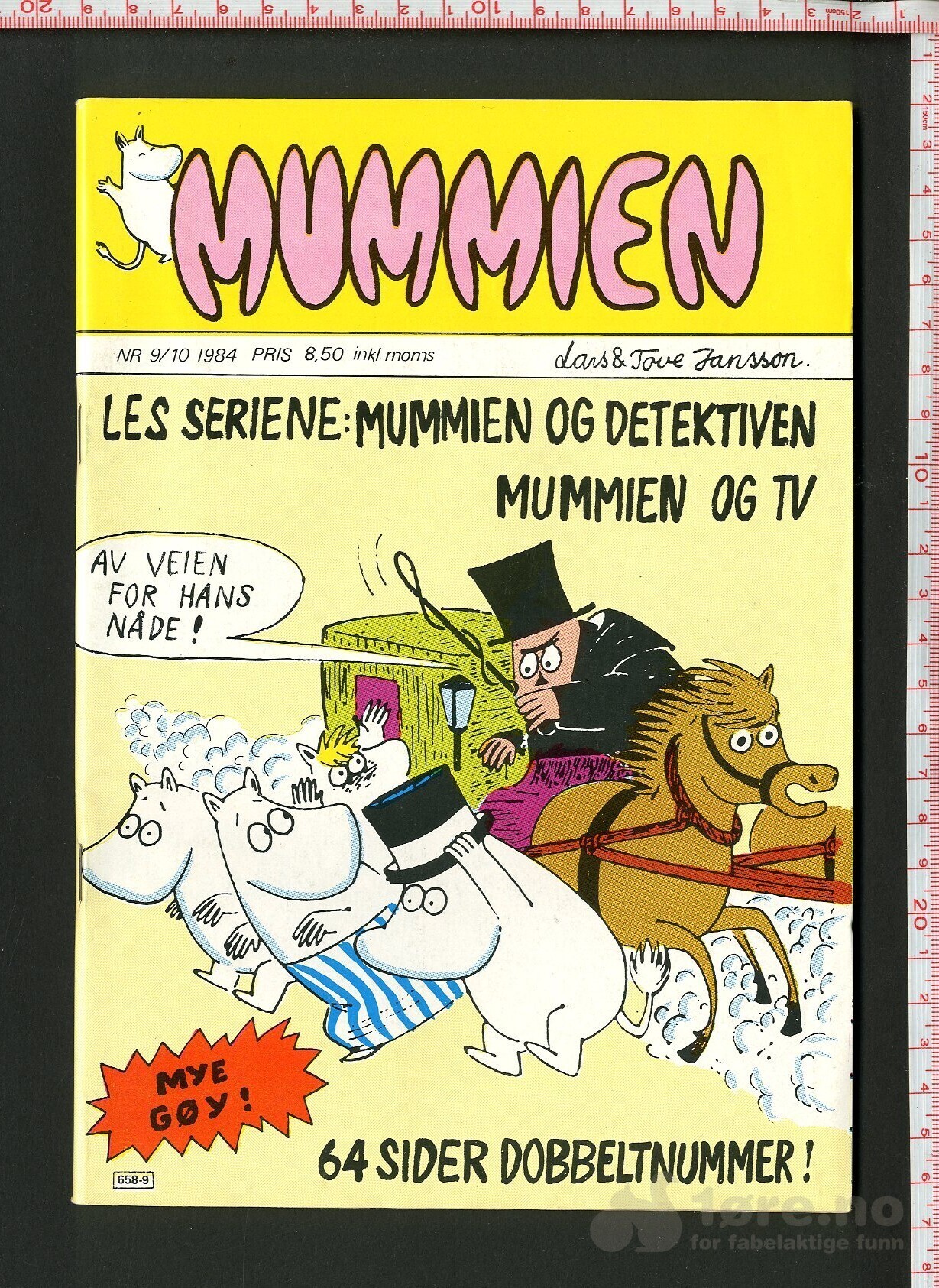 Mummien 1983 nr. 1, 3, 4; 1984: nr. 5,7, 9, 11, bilde 6