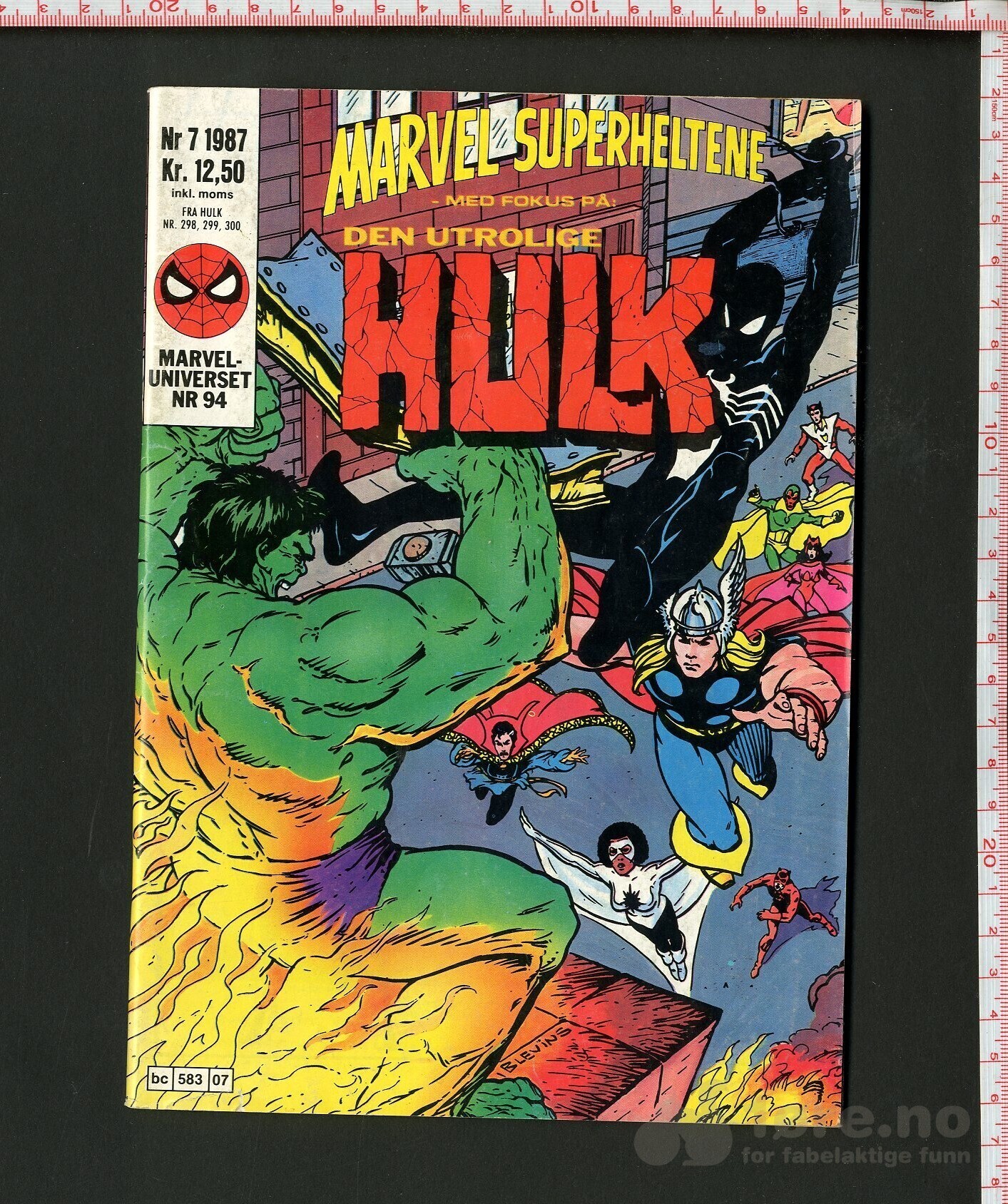 Marvel Superheltene 1987 nr. 2-7; 1988 nr.4; 1989: nr. 1, 3, bilde 6