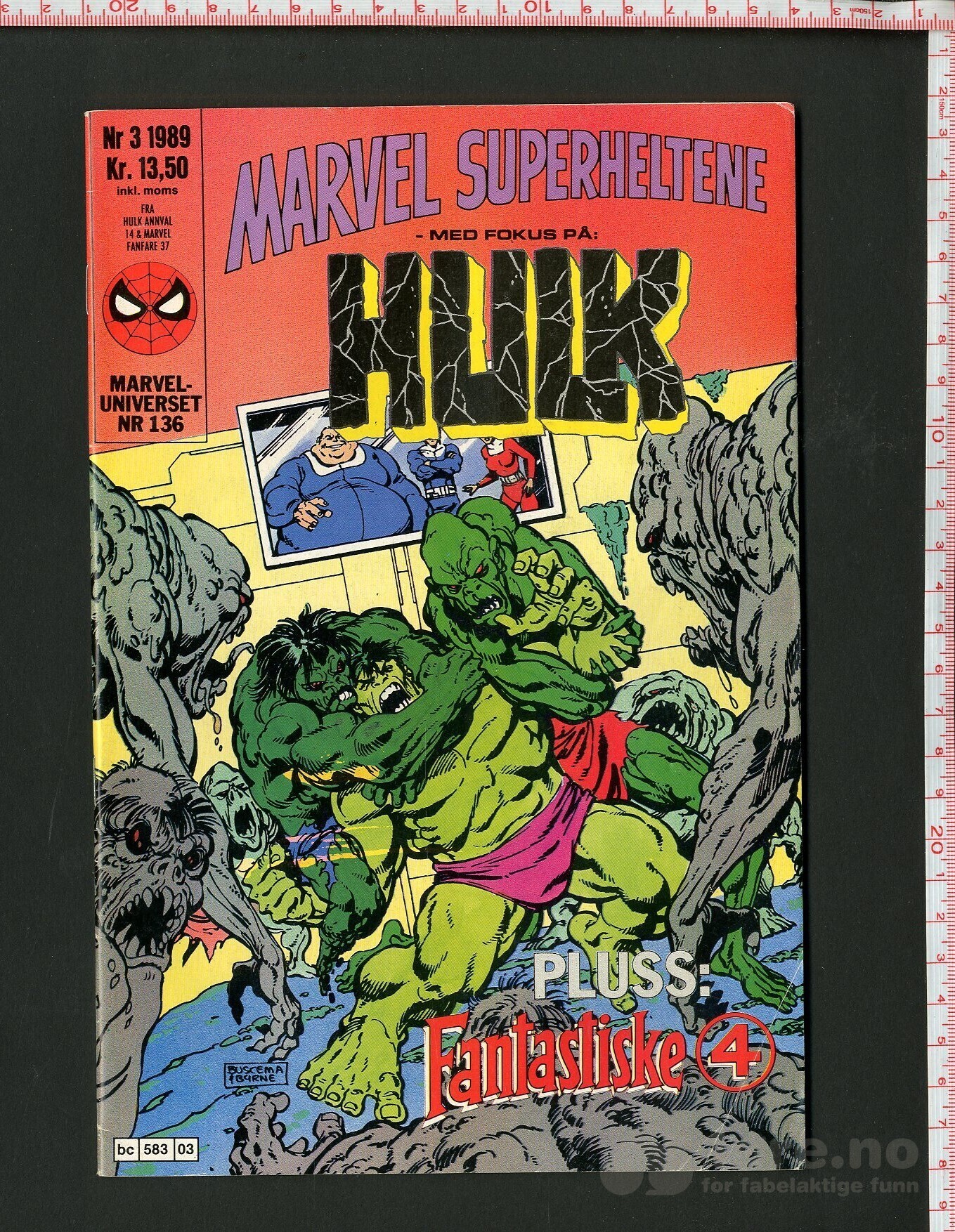 Marvel Superheltene 1987 nr. 2-7; 1988 nr.4; 1989: nr. 1, 3, bilde 9