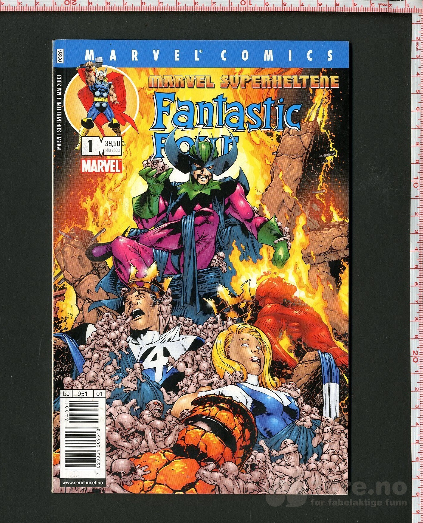 Marvel Superheltene 2003 nr. 1-5; 2004 nr. 6-8; 2006 nr. 9,10