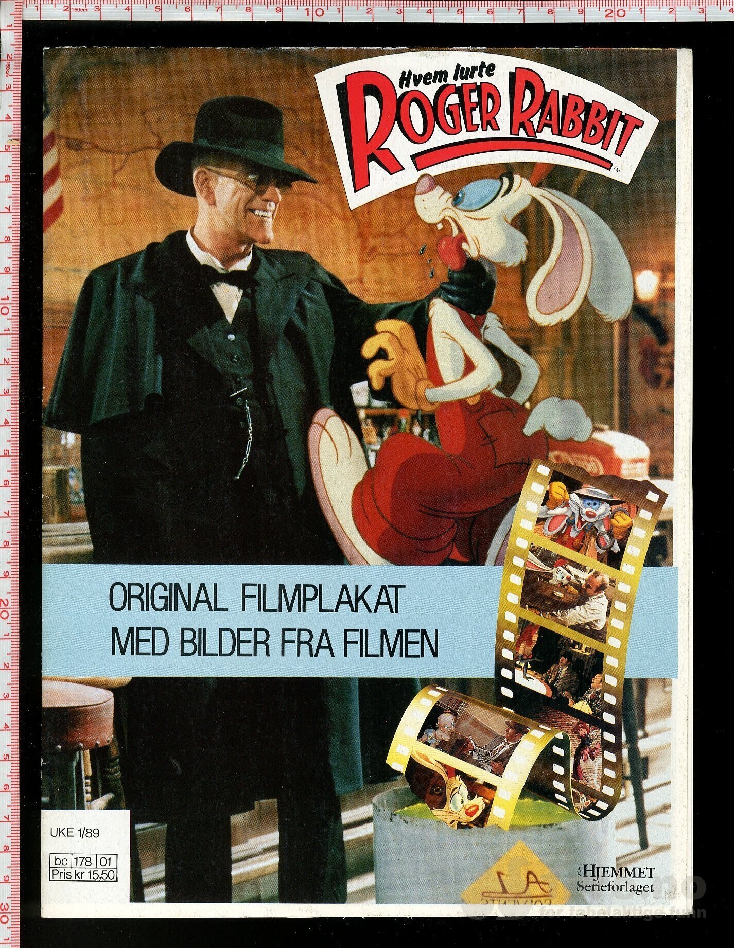 Poster Magasin - Hvem lurte Roger Rabitt 1989