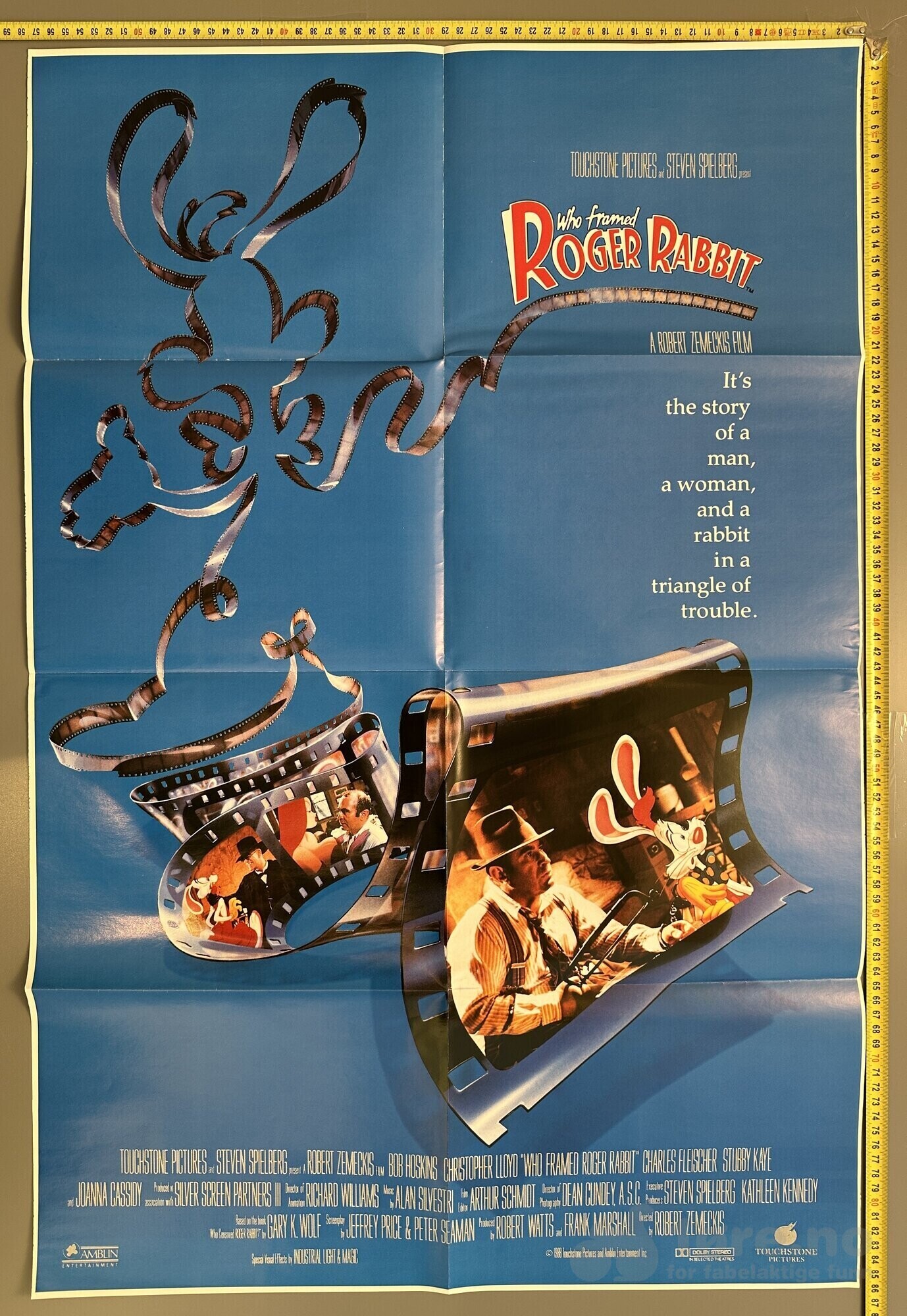 Poster Magasin - Hvem lurte Roger Rabitt 1989, bilde 3
