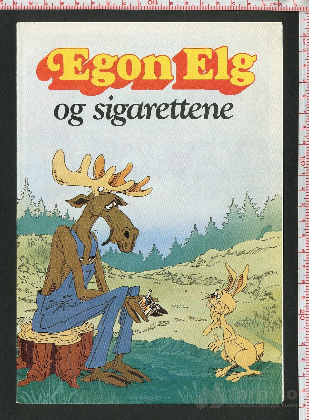 Egon Elg og sigarettene 2 utgaver, bilde 3