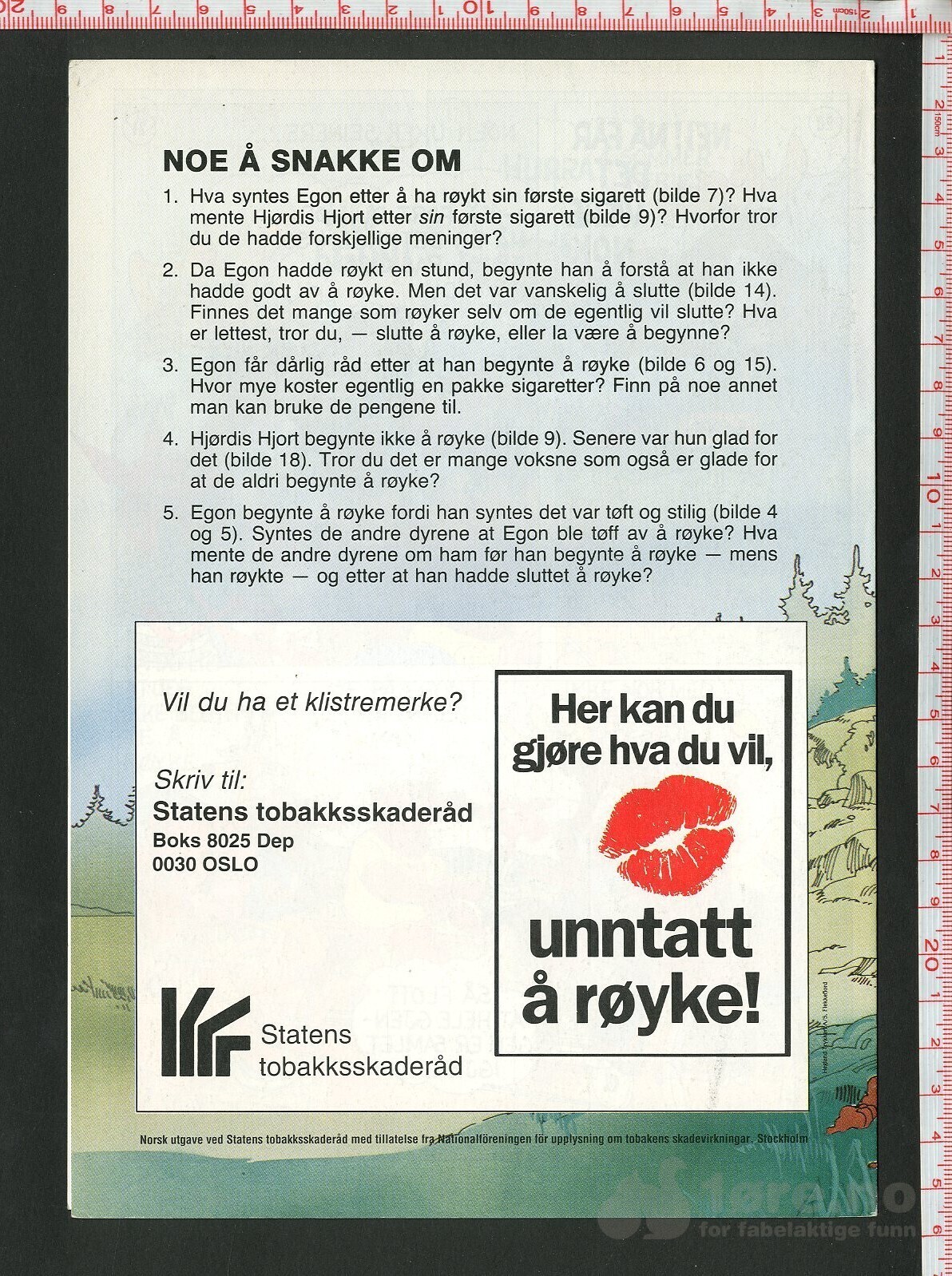 Egon Elg og sigarettene 2 utgaver, bilde 4