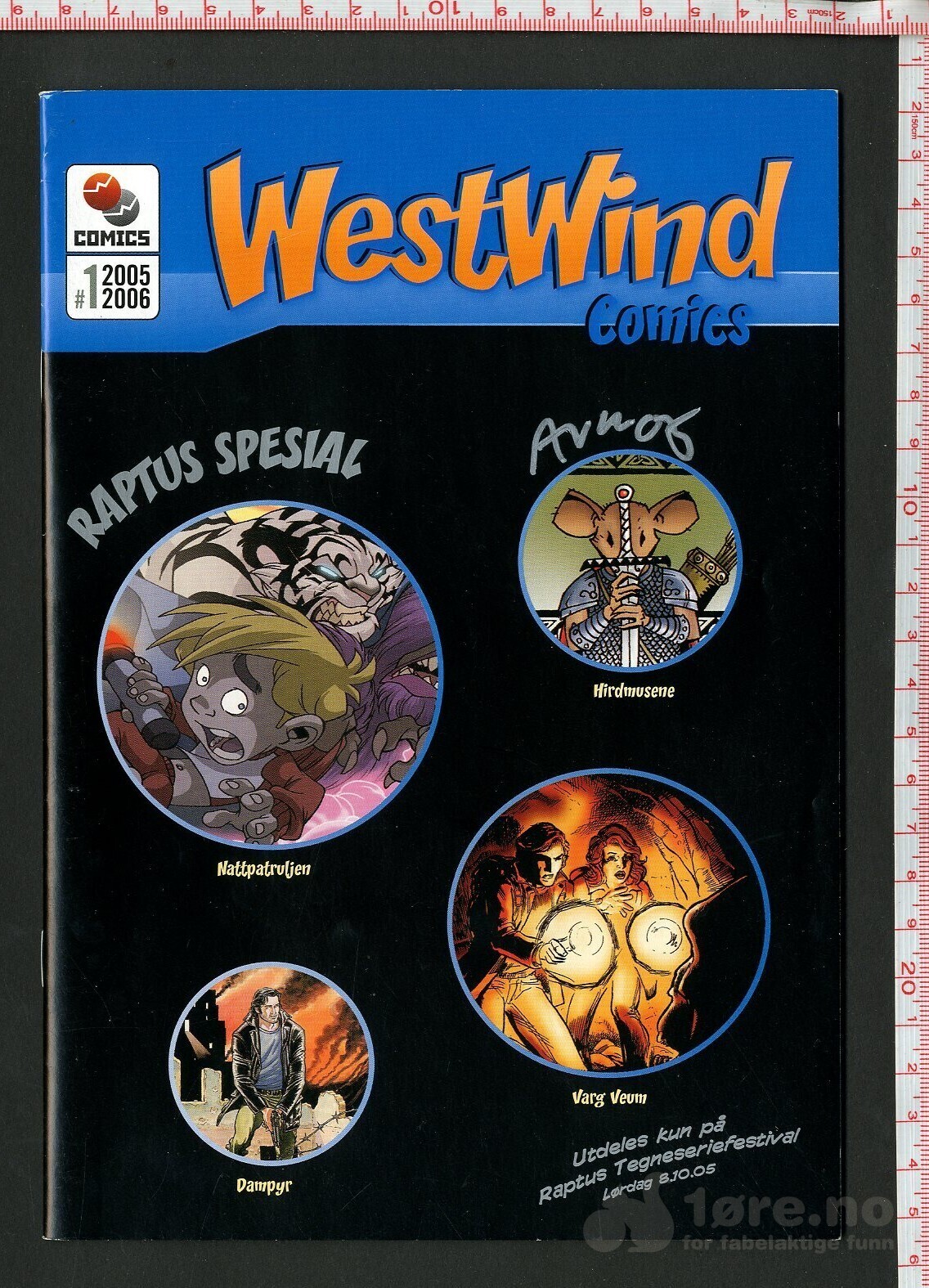 Westwind Comics 2005 Raptus og normal utgave