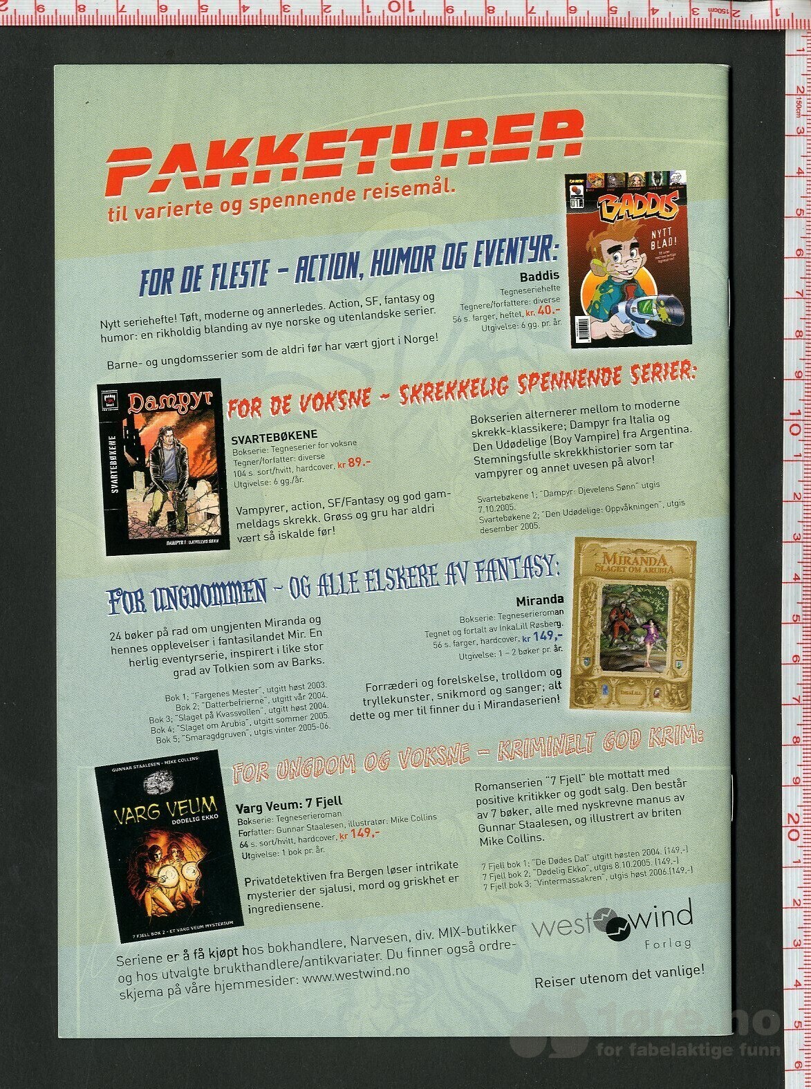 Westwind Comics 2005 Raptus og normal utgave, bilde 2