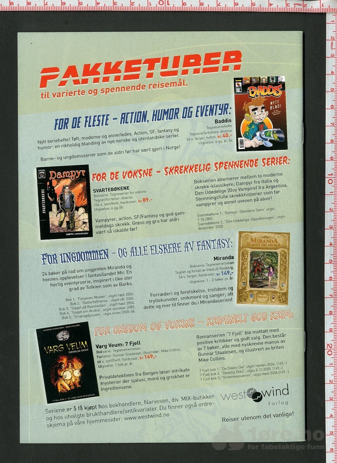 Westwind Comics 2005 Raptus og normal utgave, bilde 4