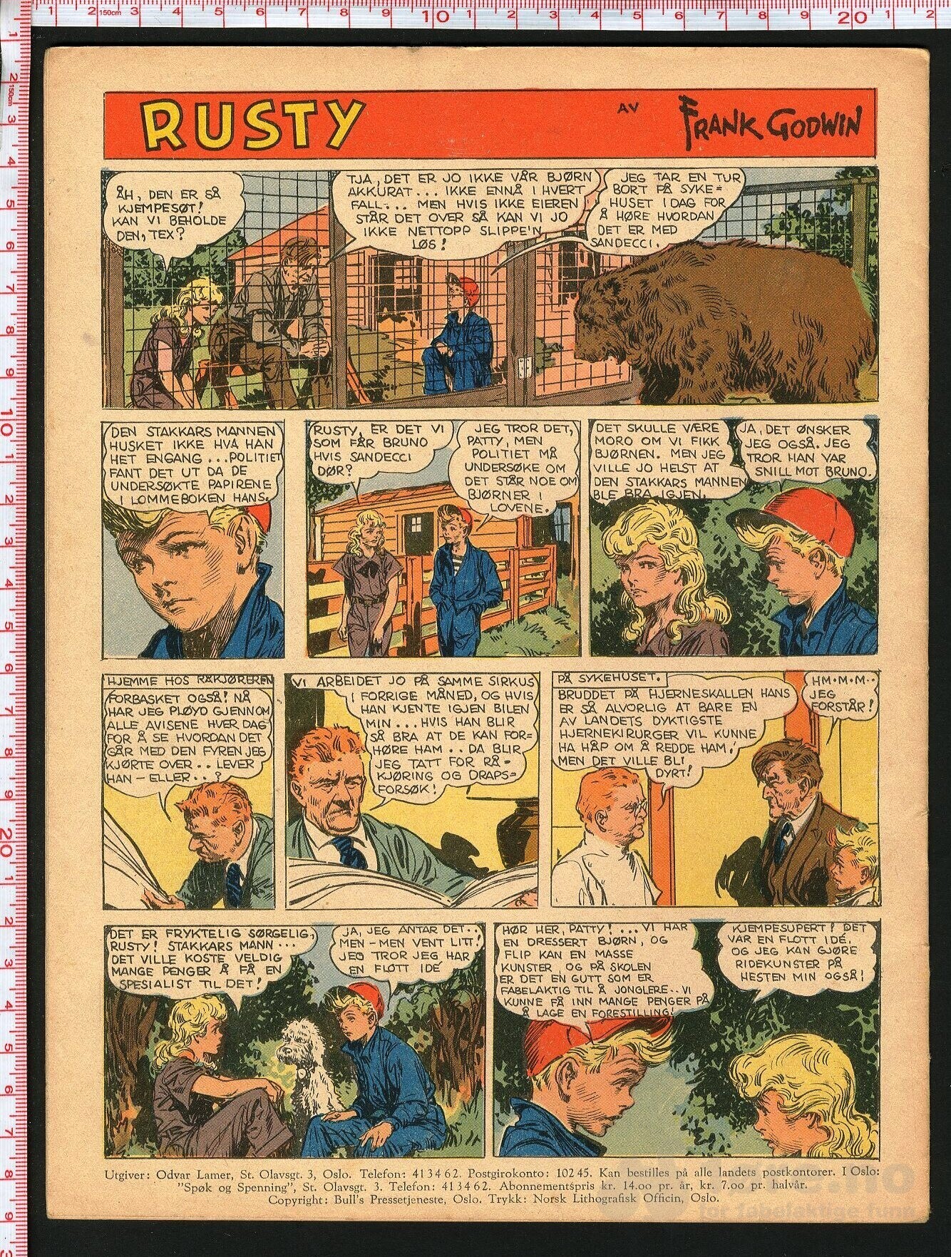 Spøk og Spenning Nr. 5-6 - 1953, bilde 2
