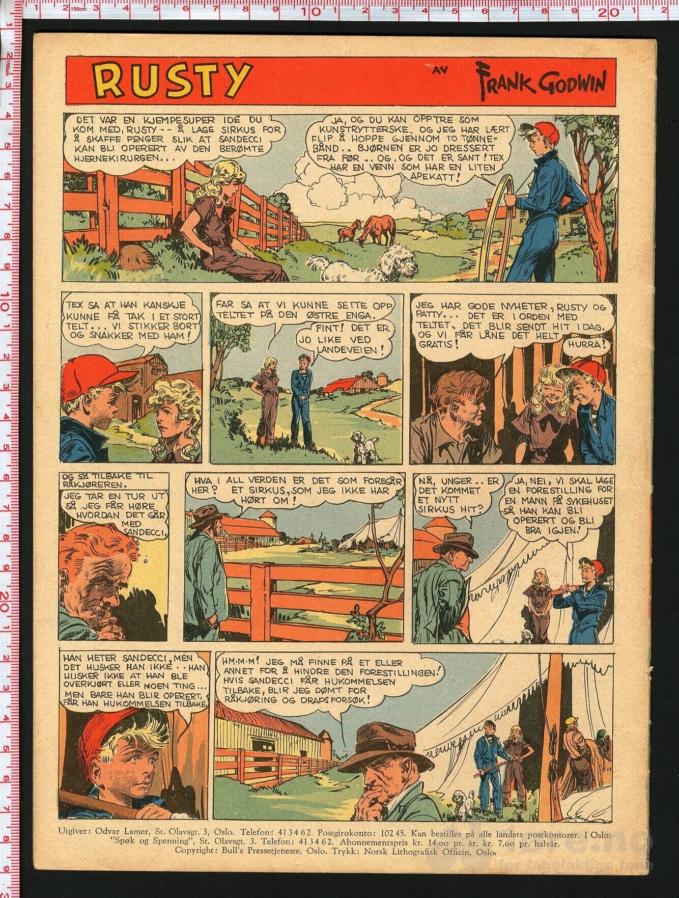 Spøk og Spenning Nr. 7-8 - 1953, bilde 2