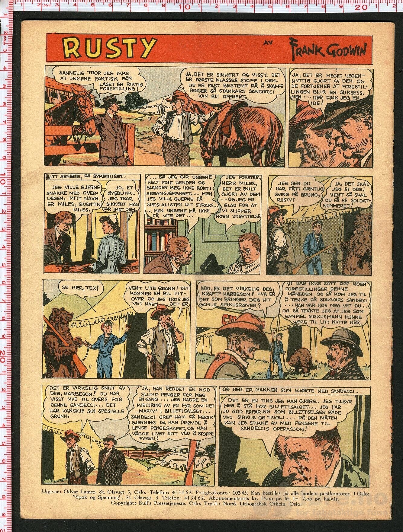 Spøk og Spenning Nr. 9-10 - 1953, bilde 2