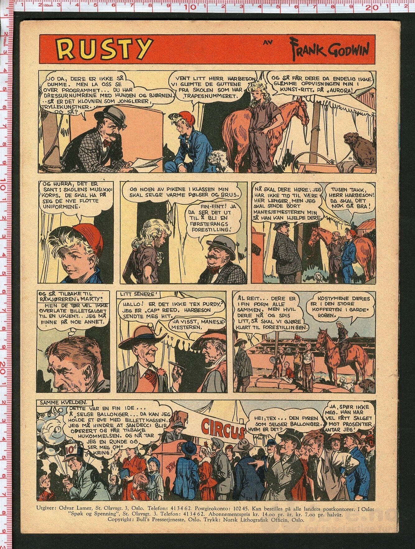 Spøk og Spenning Nr. 11-12 - 1953, bilde 2