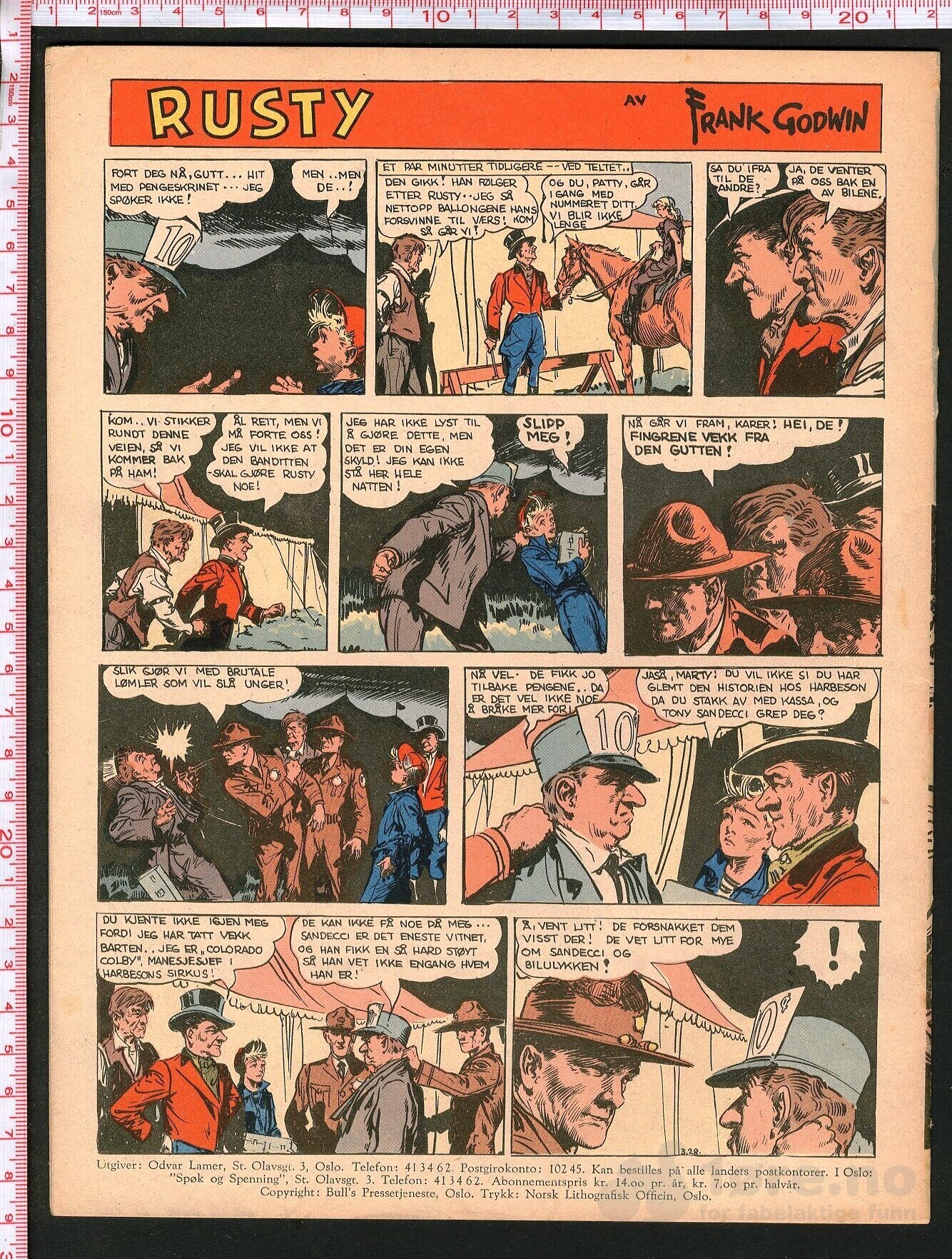 Spøk og Spenning Nr. 15-16 - 1953, bilde 2