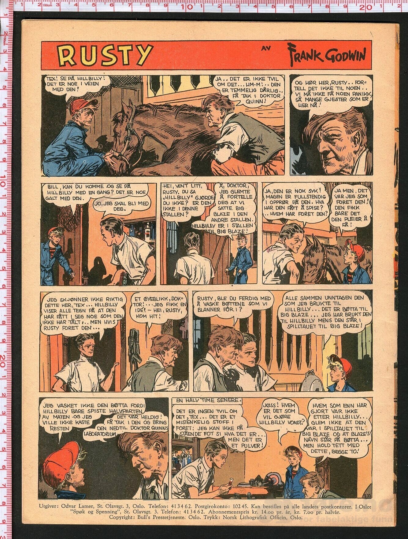Spøk og Spenning Nr. 31-32 - 1953, bilde 2