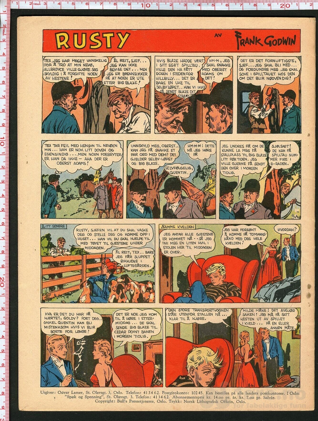 Spøk og Spenning Nr. 35-36 - 1953, bilde 2