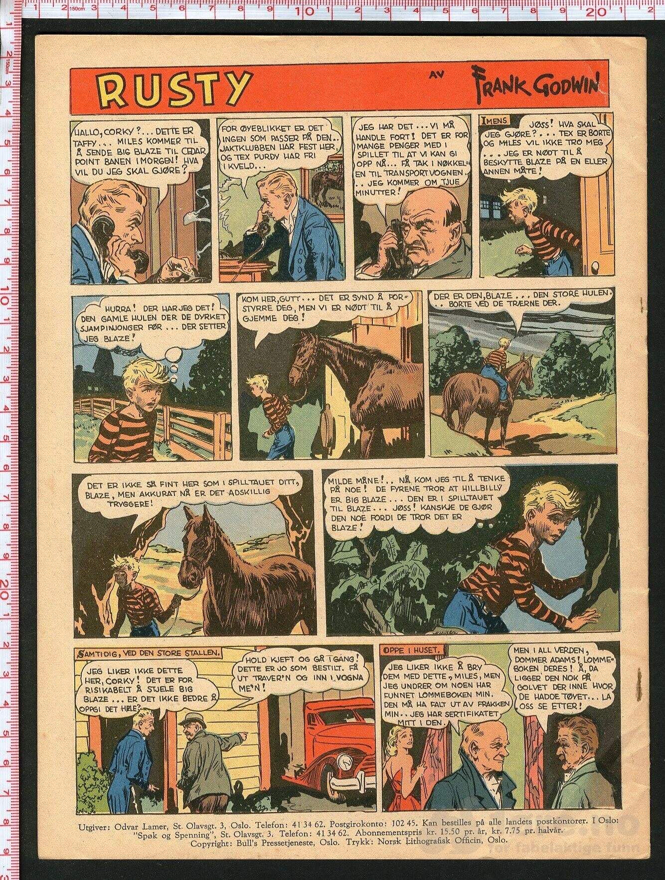 Spøk og Spenning Nr. 39-40 - 1953, bilde 2