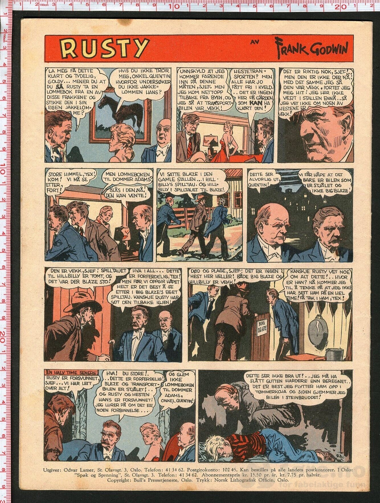 Spøk og Spenning Nr. 43-44 - 1953, bilde 2