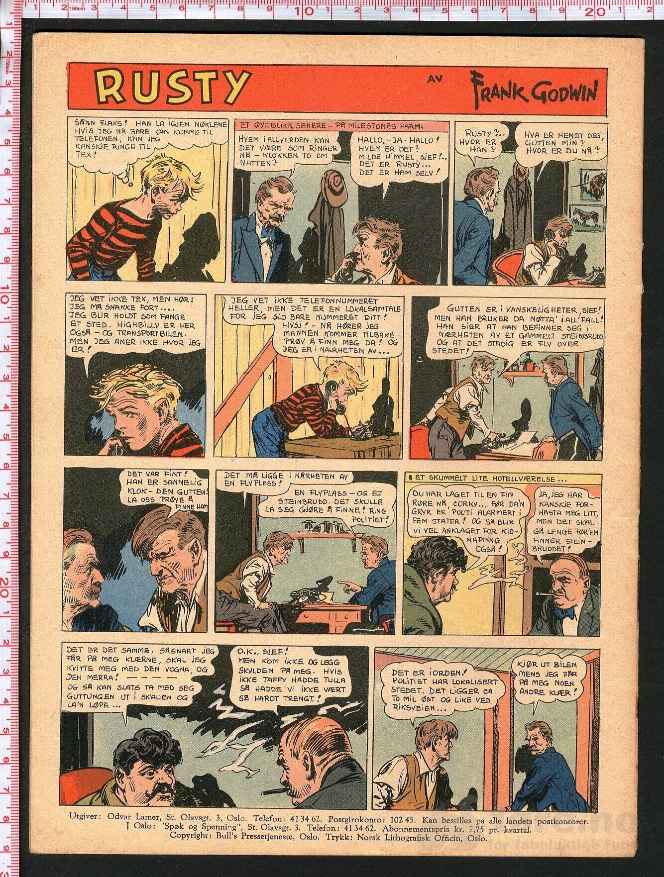 Spøk og Spenning Nr. 49-50 - 1953, bilde 2