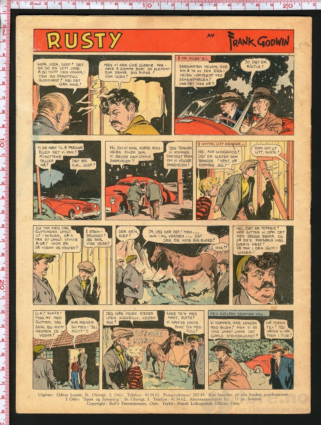 Spøk og Spenning Nr. 51-52 - 1953, bilde 2