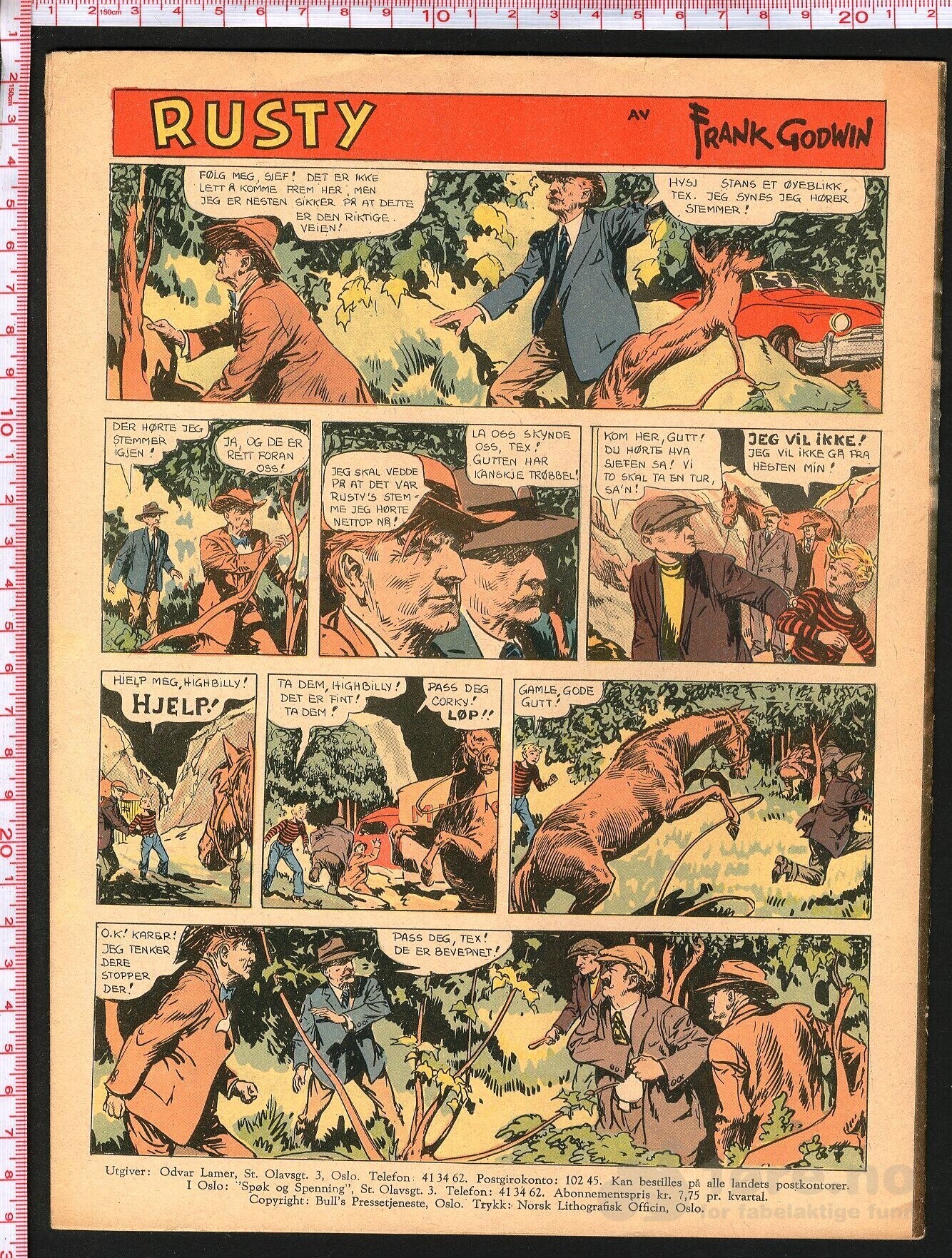 Spøk og Spenning Nr. 1 - 1954, bilde 2
