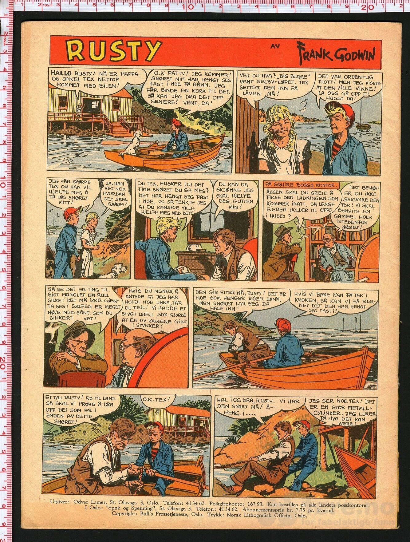Spøk og Spenning Nr. 7 - 1954, bilde 2