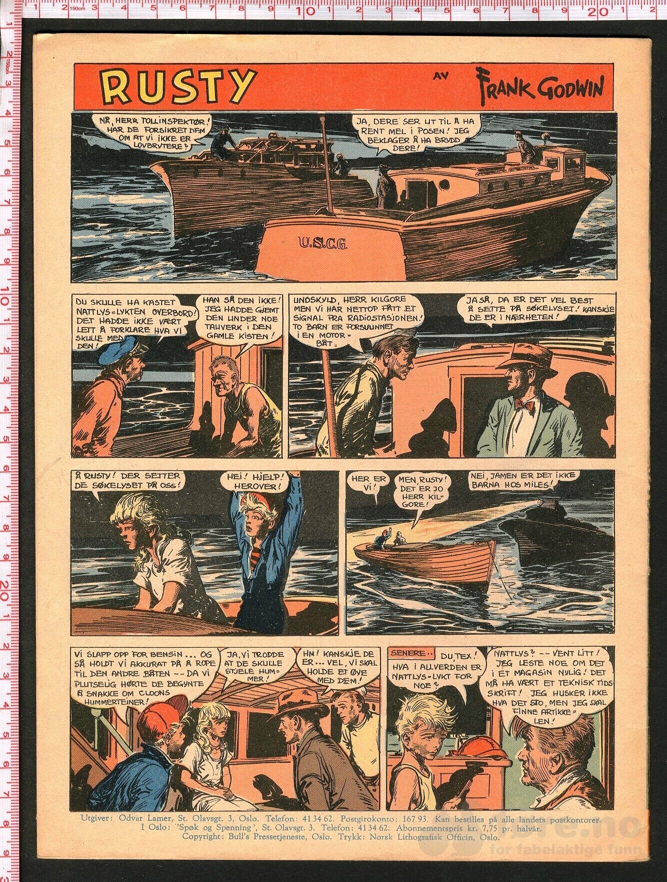 Spøk og Spenning Nr. 11 - 1954, bilde 2