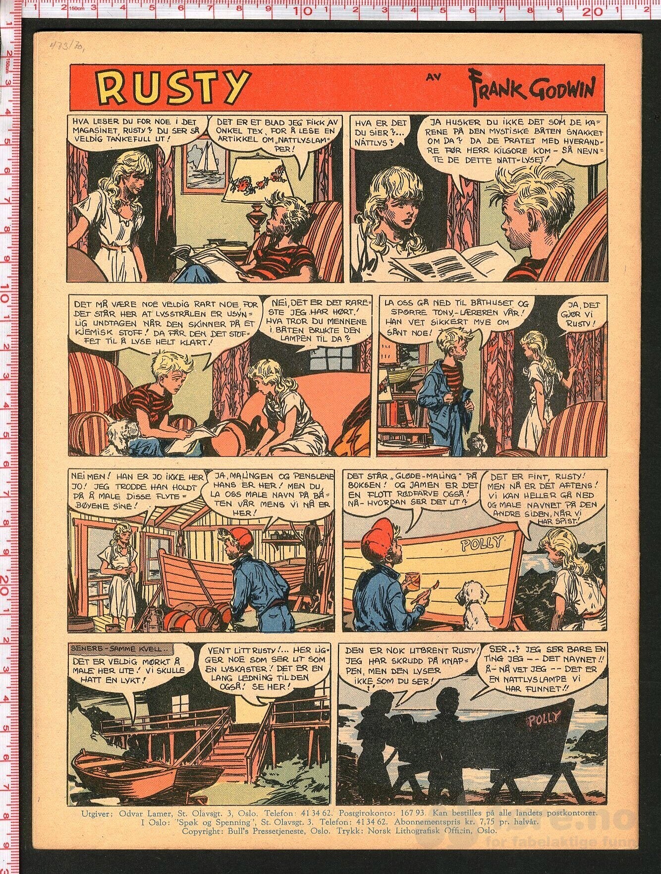 Spøk og Spenning Nr. 12 - 1954, bilde 2