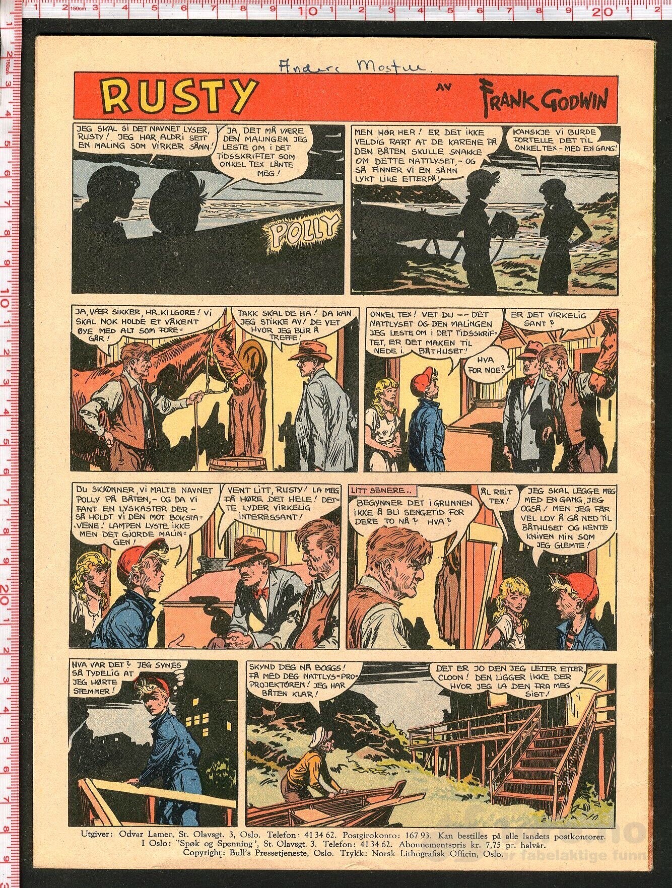 Spøk og Spenning Nr. 13 - 1954, bilde 2