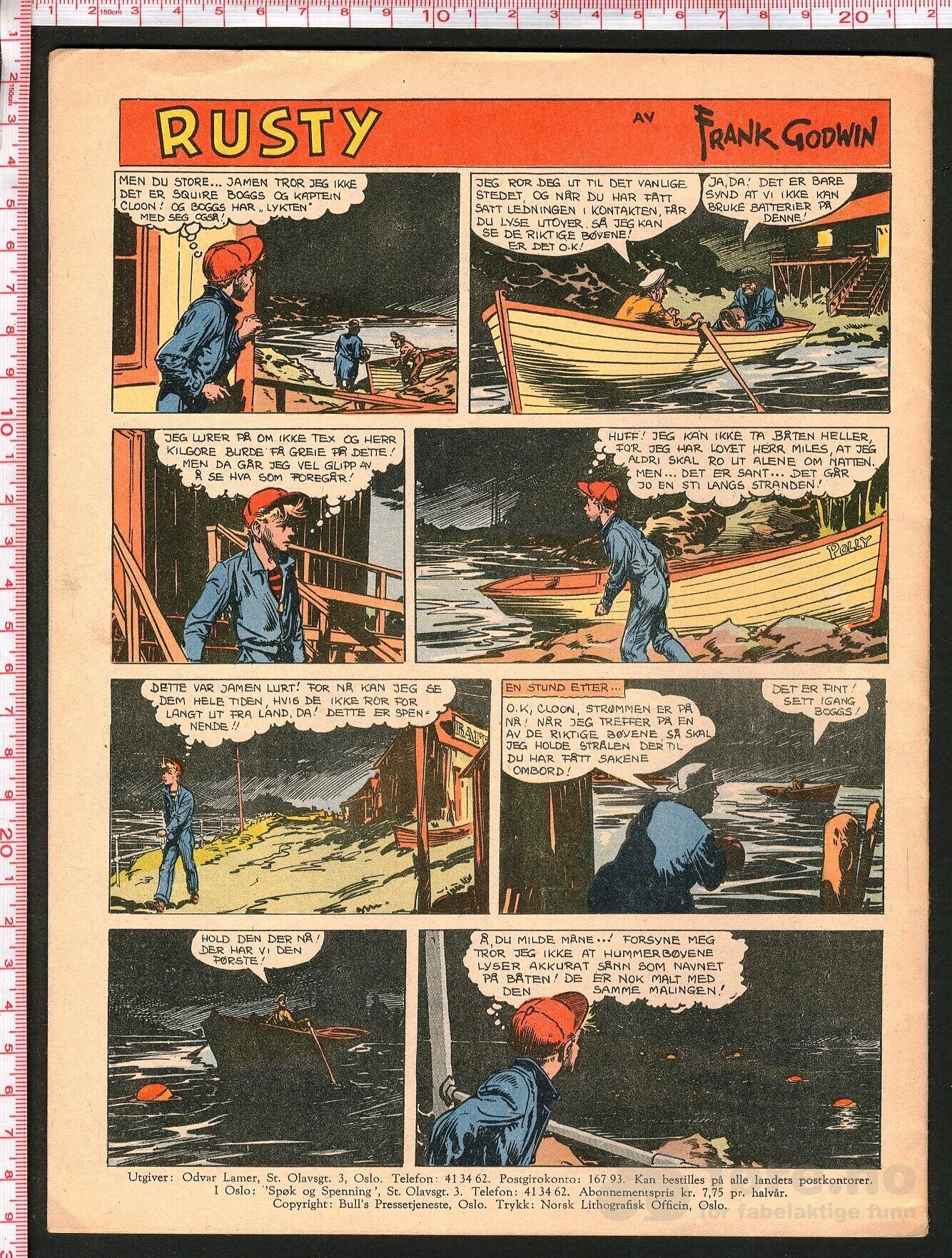 Spøk og Spenning Nr. 14 - 1954, bilde 2