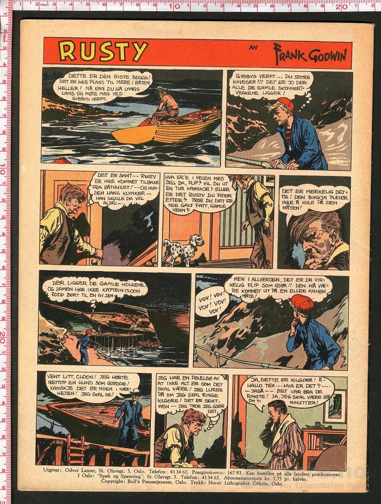 Spøk og Spenning Nr. 15 - 1954, bilde 2