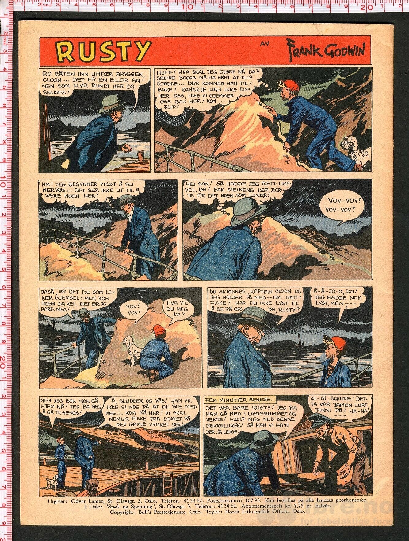 Spøk og Spenning Nr. 16 - 1954, bilde 2