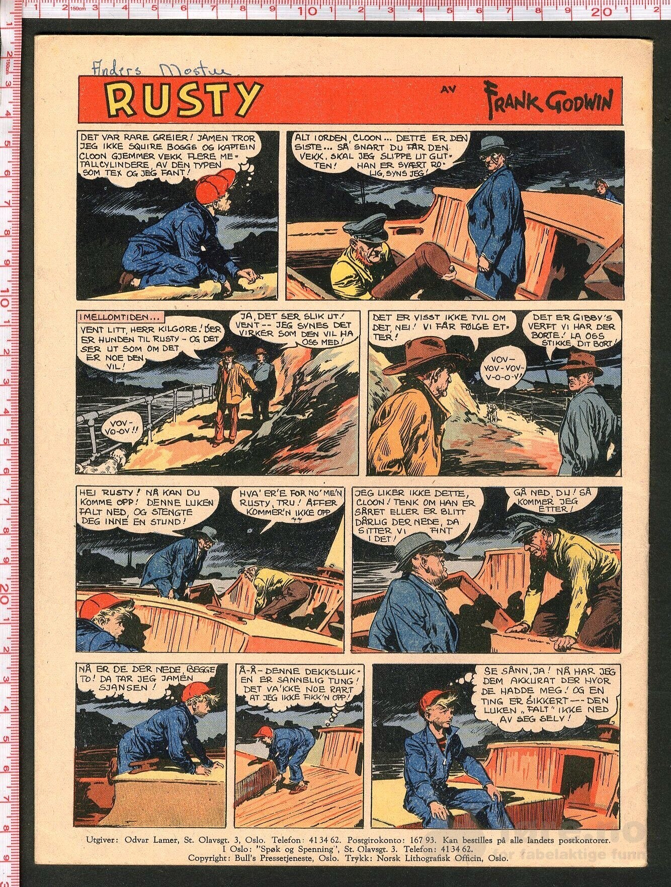 Spøk og Spenning Nr. 18 - 1954 (2), bilde 2