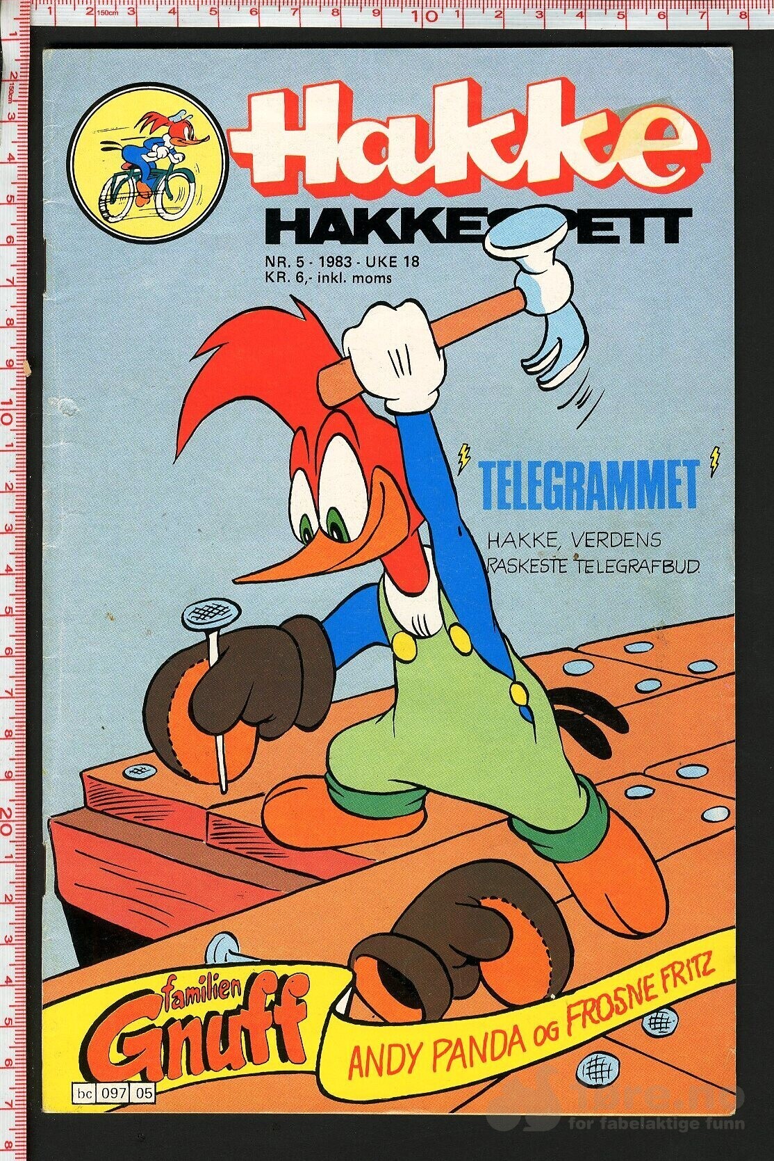 Hakke hakkespett - 1983, bilde 3