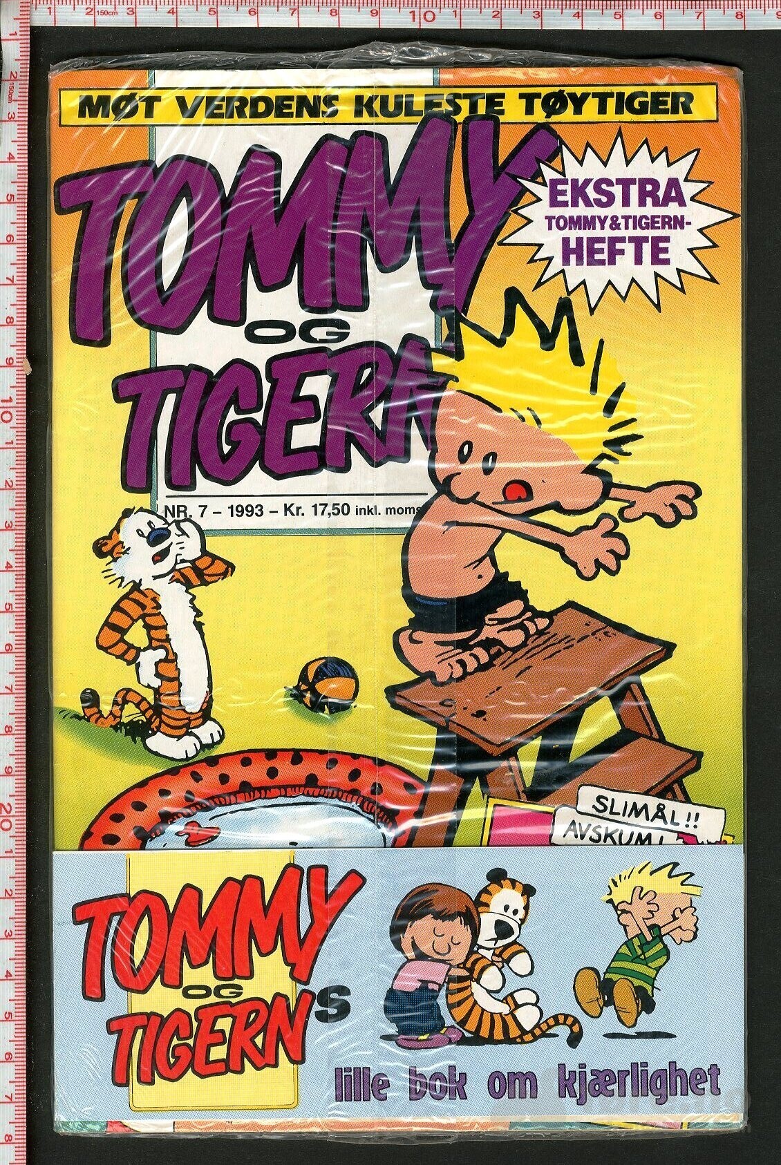 Tommy og Tigern Nr. 7 - 1993 (Gul lille bok)