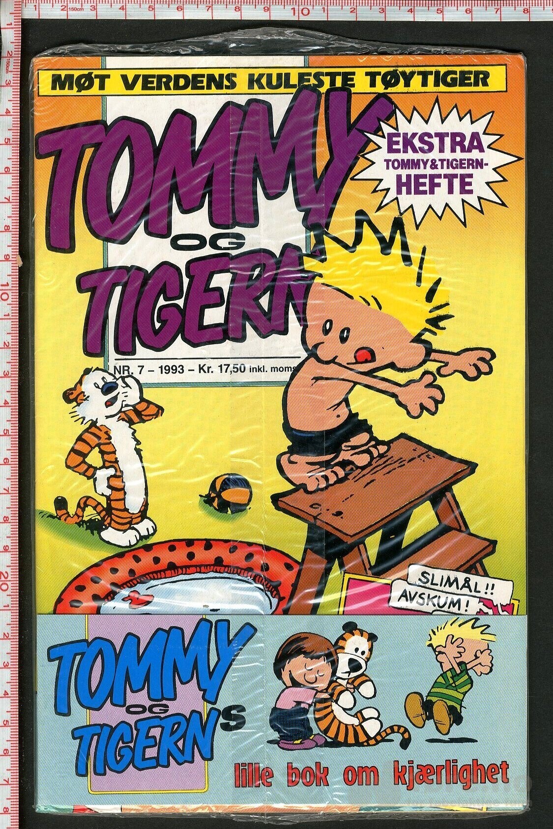 Tommy og Tigern nr. 7 - 1993 (rosa lille bok)